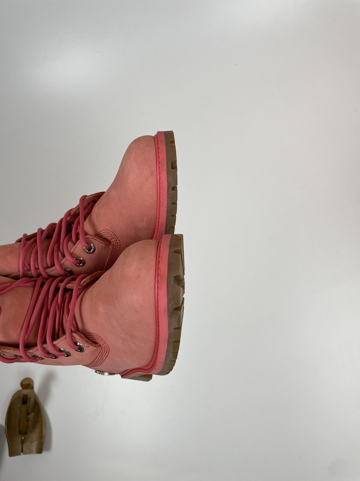Timberland Timberland Primaloft Boots pink leather shoes sz 37 / US 4.5 Size US 4.5 / IT 34.5 - 8 Thumbnail