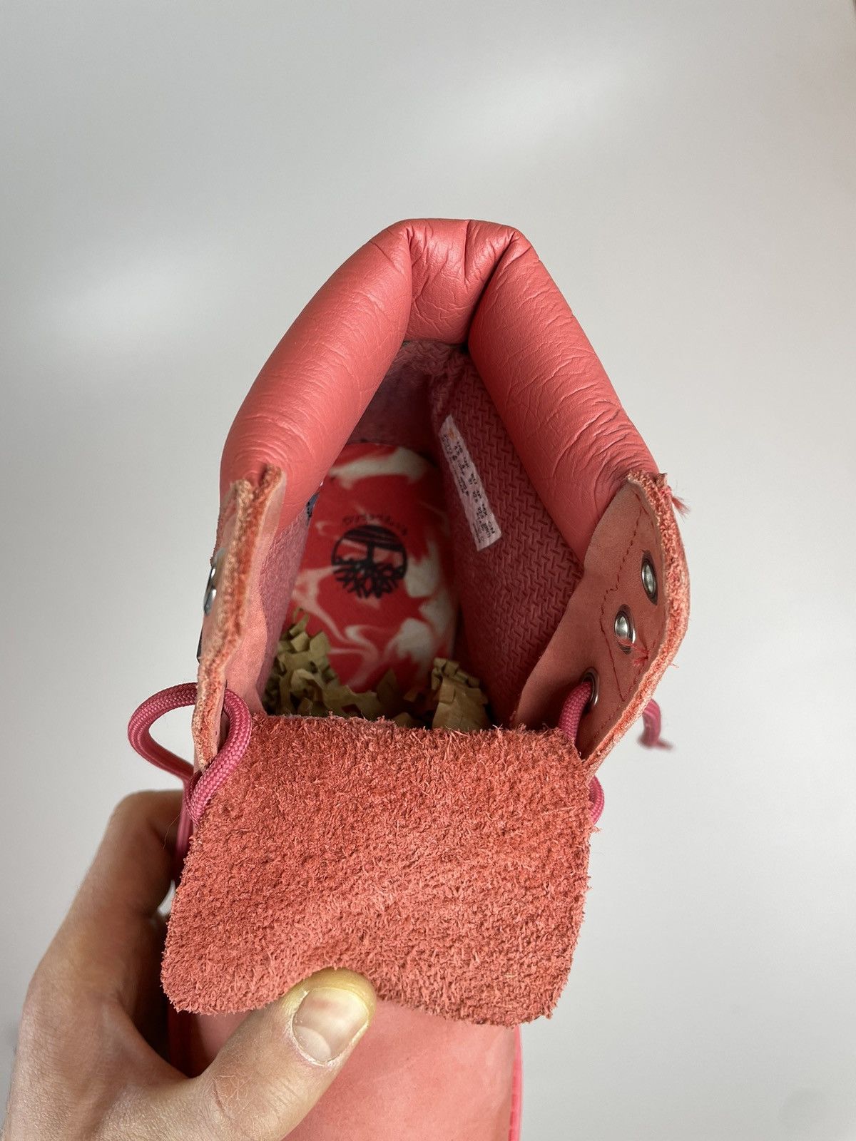 Timberland Timberland Primaloft Boots pink leather shoes sz 37 / US 4.5 Size US 4.5 / IT 34.5 - 11 Thumbnail