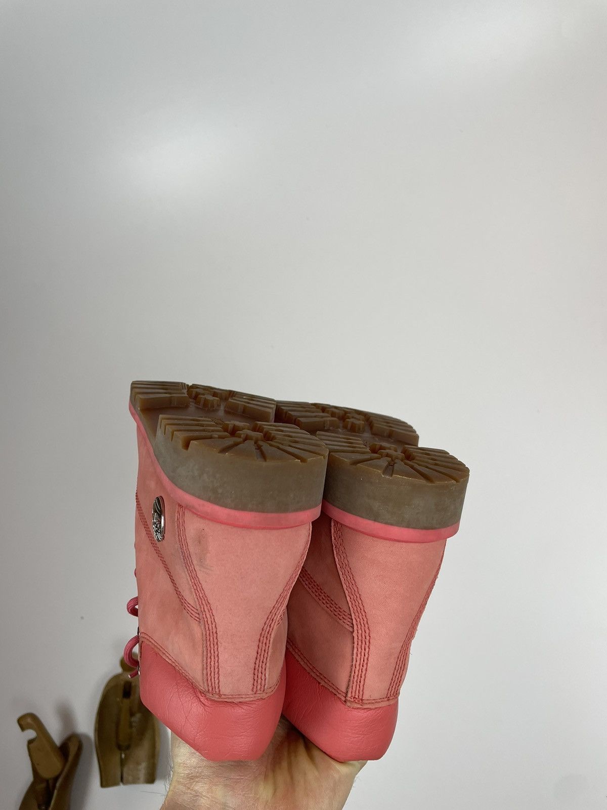 Timberland Timberland Primaloft Boots pink leather shoes sz 37 / US 4.5 Size US 4.5 / IT 34.5 - 9 Thumbnail