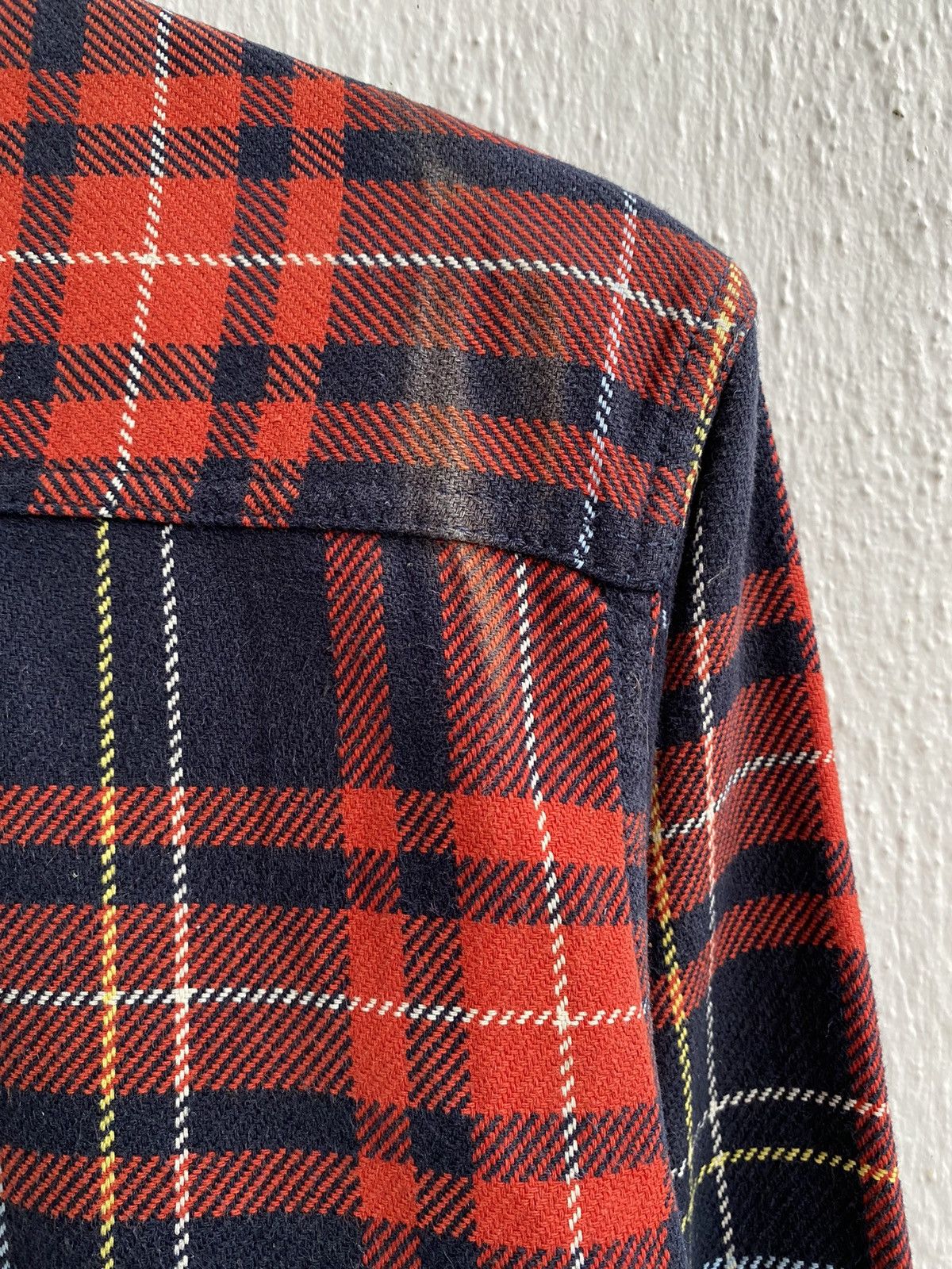 Japanese Brand × Uniqlo Japanese Brand FW20 Uniqlo Authentic Shirt Flannel Red Size US XL / EU 56 / 4 - 10 Thumbnail