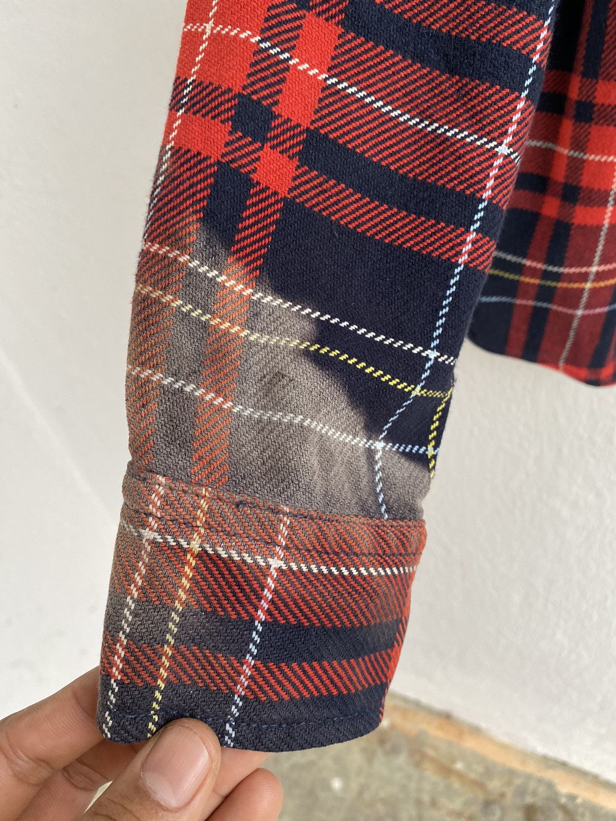 Japanese Brand × Uniqlo Japanese Brand FW20 Uniqlo Authentic Shirt Flannel Red Size US XL / EU 56 / 4 - 7 Thumbnail