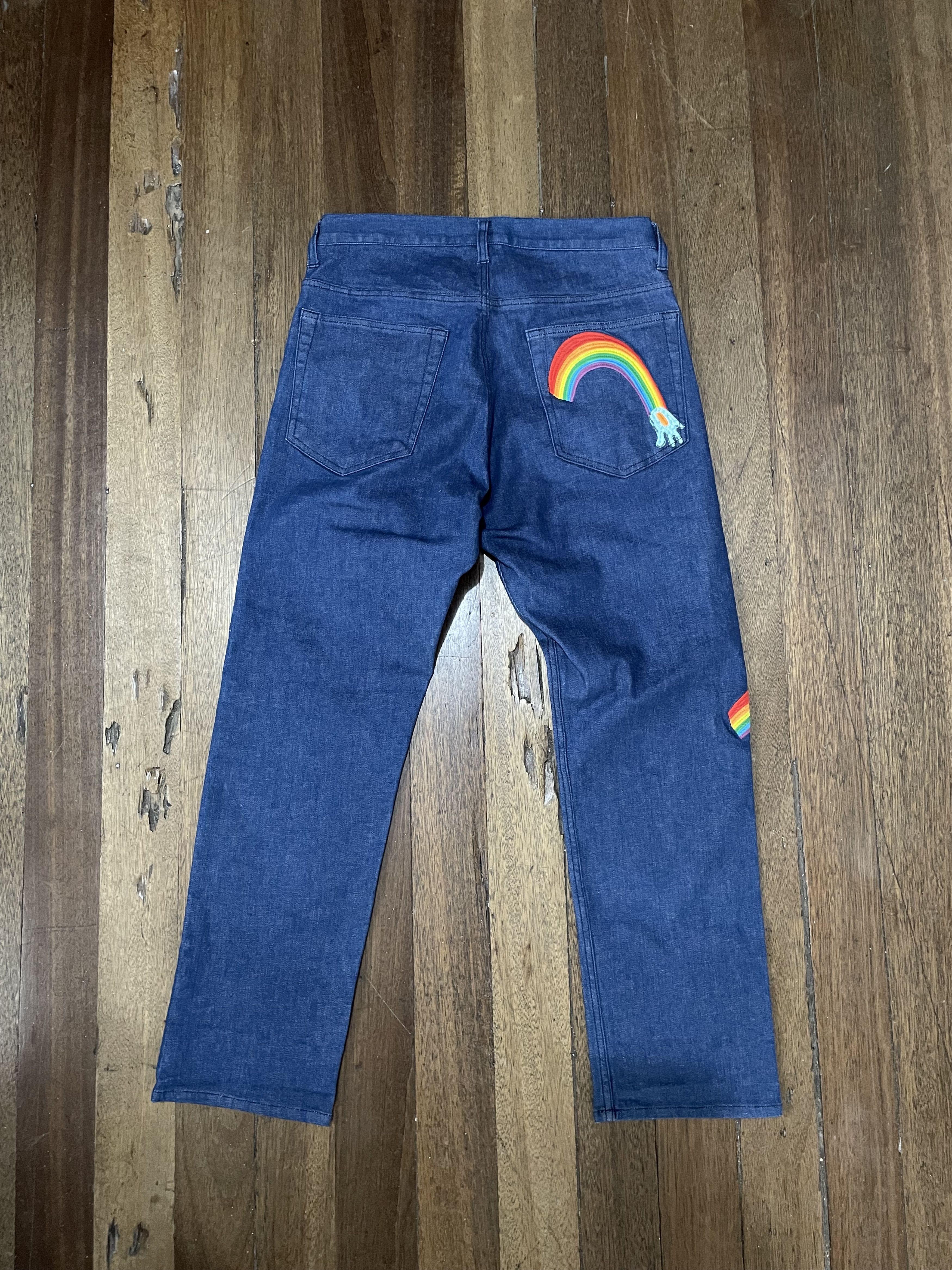 Tsumori Chisato Tsumori Chisato Multi Logo Denim Pants - Issey Miyake Size US 31 - 8 Thumbnail
