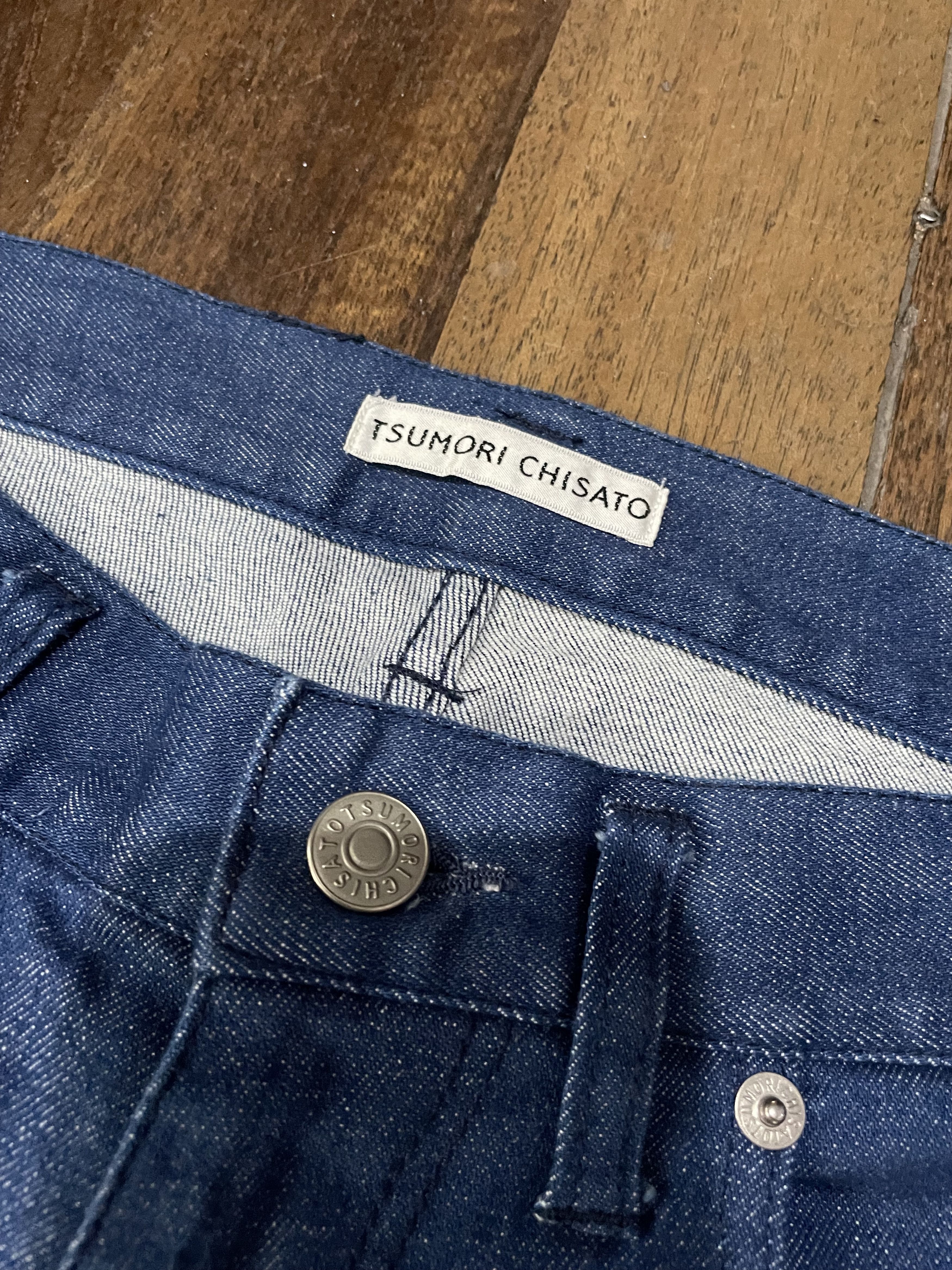 Tsumori Chisato Tsumori Chisato Multi Logo Denim Pants - Issey Miyake Size US 31 - 7 Thumbnail