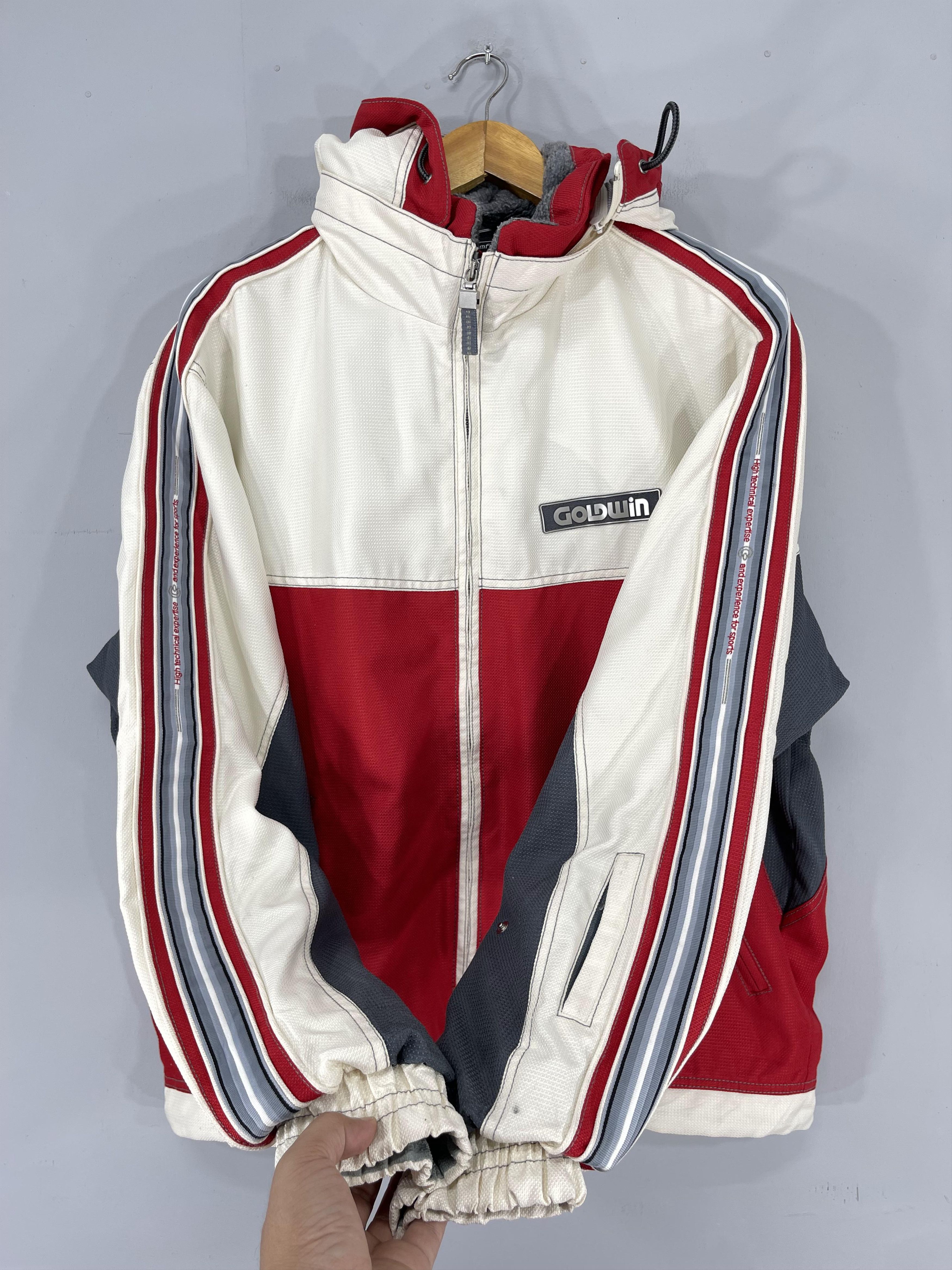 Ski Vintage GOLDWIN Snowboarding Heavy Ski Hoodie Jacket Size US XL / EU 56 / 4 - 4 Thumbnail