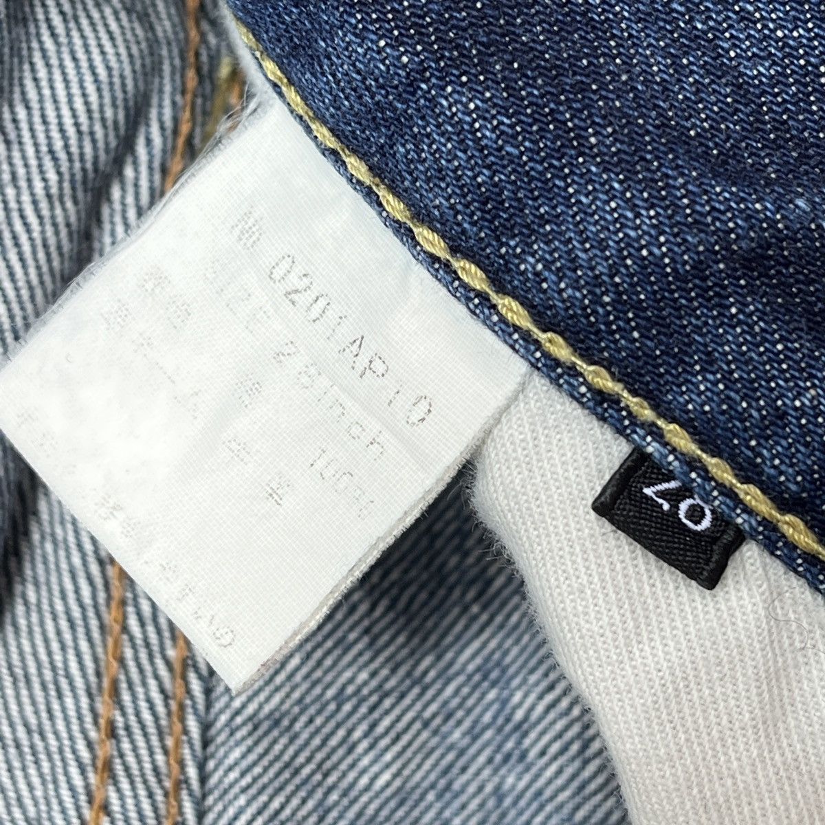 Hysteric Glamour × Vintage Redline Selvedge Hystoric Glamour Denim Jeans Distressed Size 28" / US 6 / IT 42 - 10 Thumbnail
