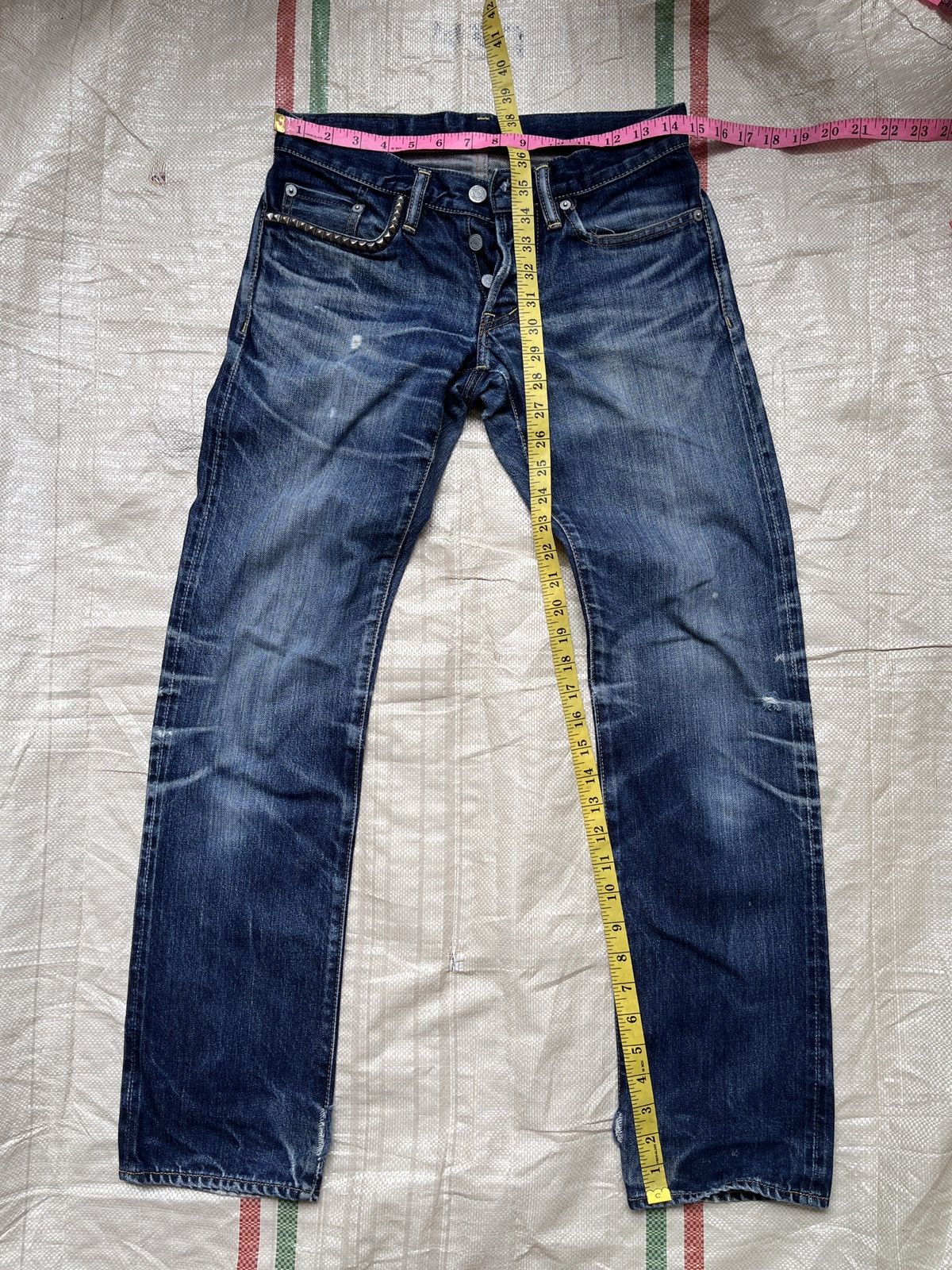Hysteric Glamour × Vintage Redline Selvedge Hystoric Glamour Denim Jeans Distressed Size 28" / US 6 / IT 42 - 5 Thumbnail