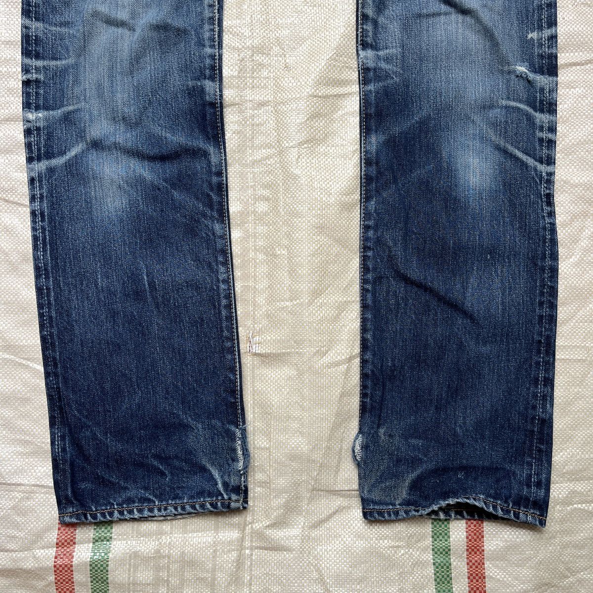 Hysteric Glamour × Vintage Redline Selvedge Hystoric Glamour Denim Jeans Distressed Size 28" / US 6 / IT 42 - 18 Thumbnail