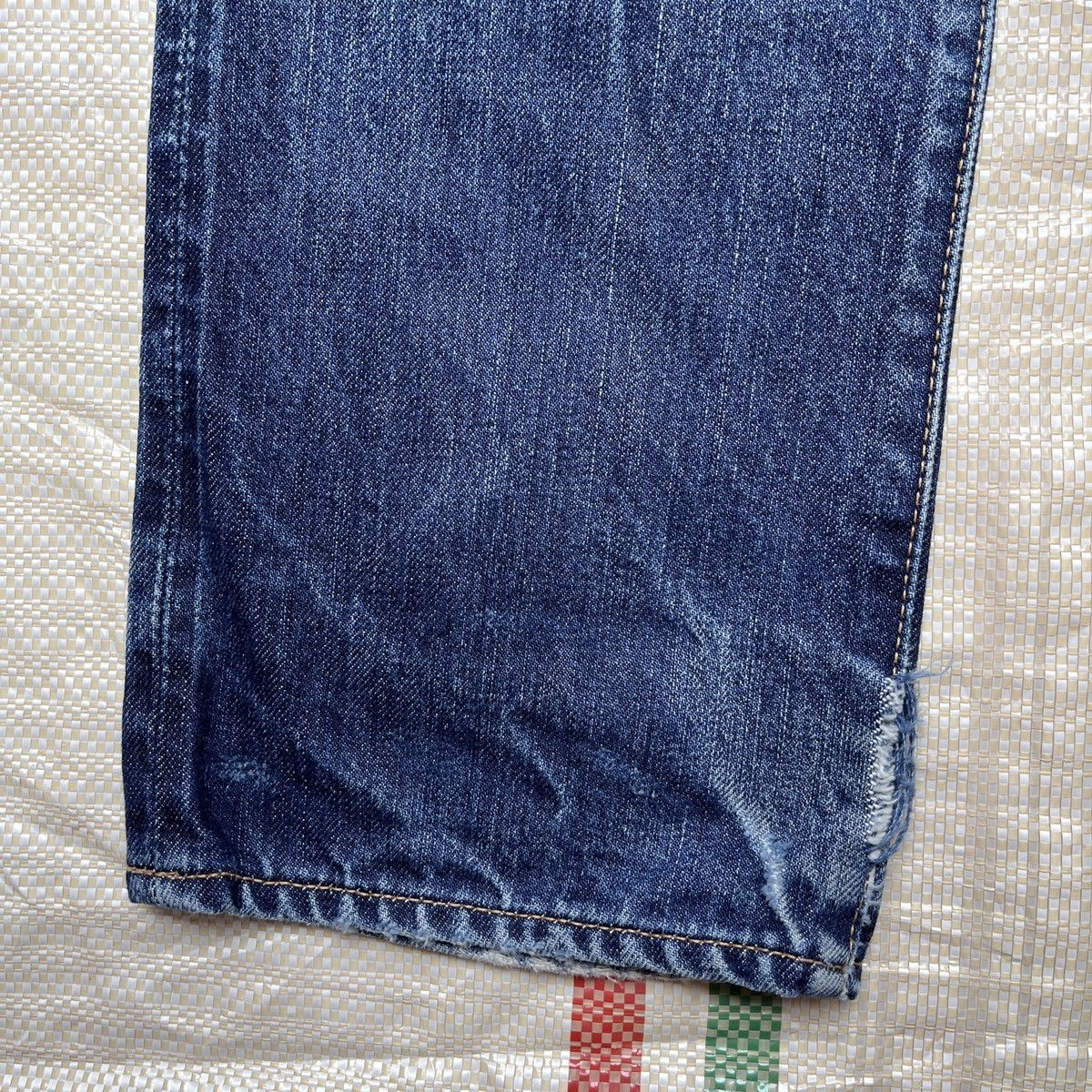 Hysteric Glamour × Vintage Redline Selvedge Hystoric Glamour Denim Jeans Distressed Size 28" / US 6 / IT 42 - 17 Thumbnail
