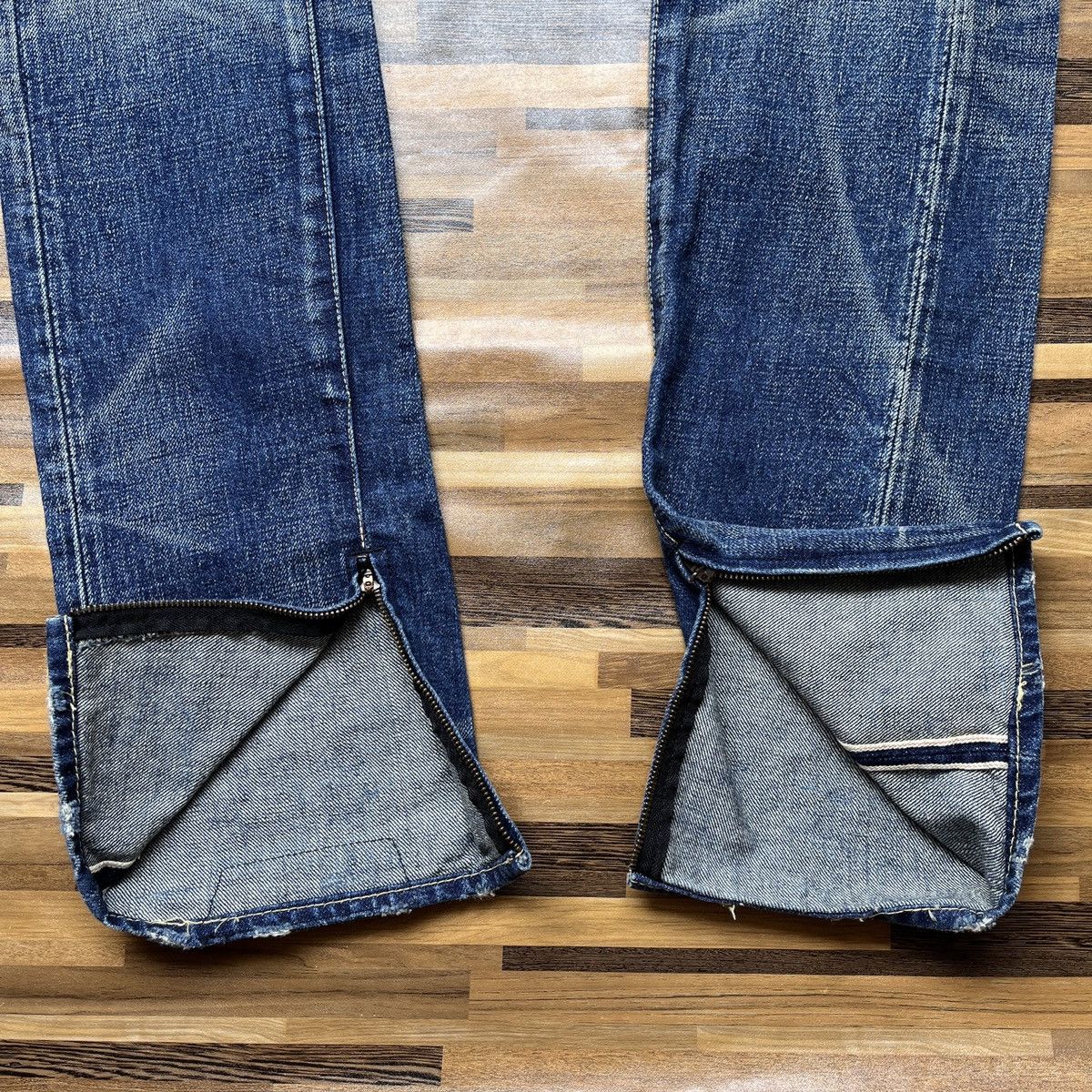 Other Redline Selvedge OverDesign Distressed Denim Jeans Matsuda Size US 30 / EU 46 - 14 Thumbnail