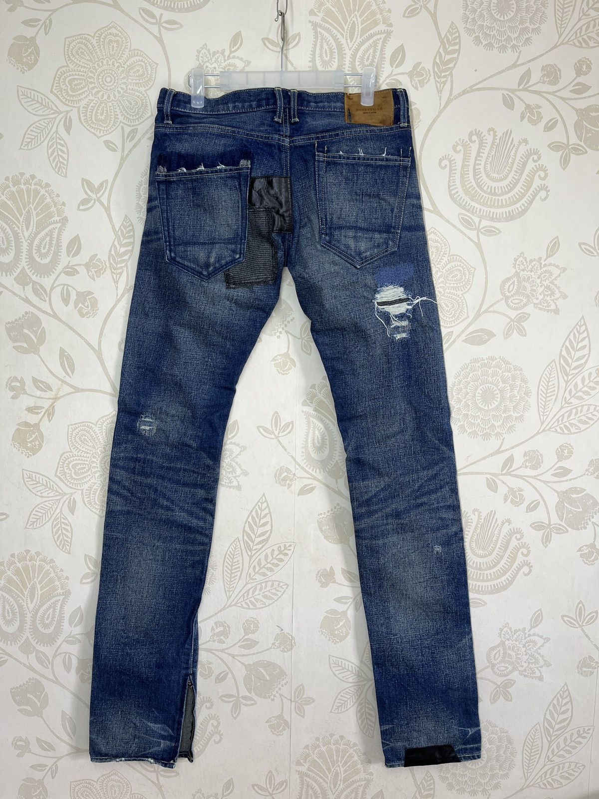 Other Redline Selvedge OverDesign Distressed Denim Jeans Matsuda Size US 30 / EU 46 - 2 Thumbnail
