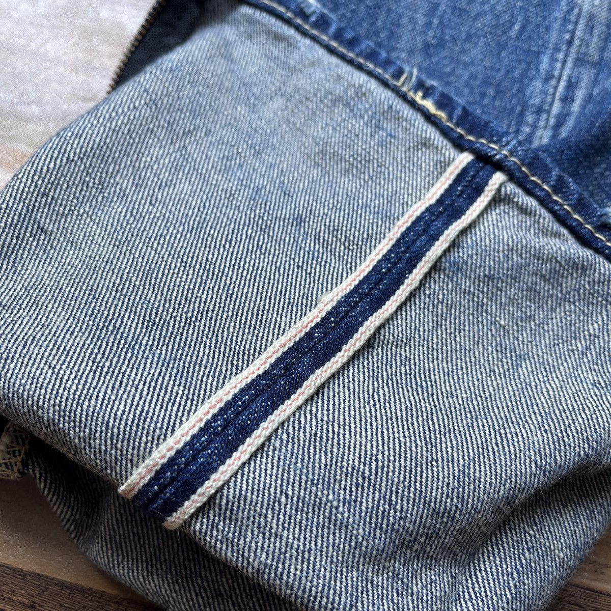 Other Redline Selvedge OverDesign Distressed Denim Jeans Matsuda Size US 30 / EU 46 - 15 Thumbnail