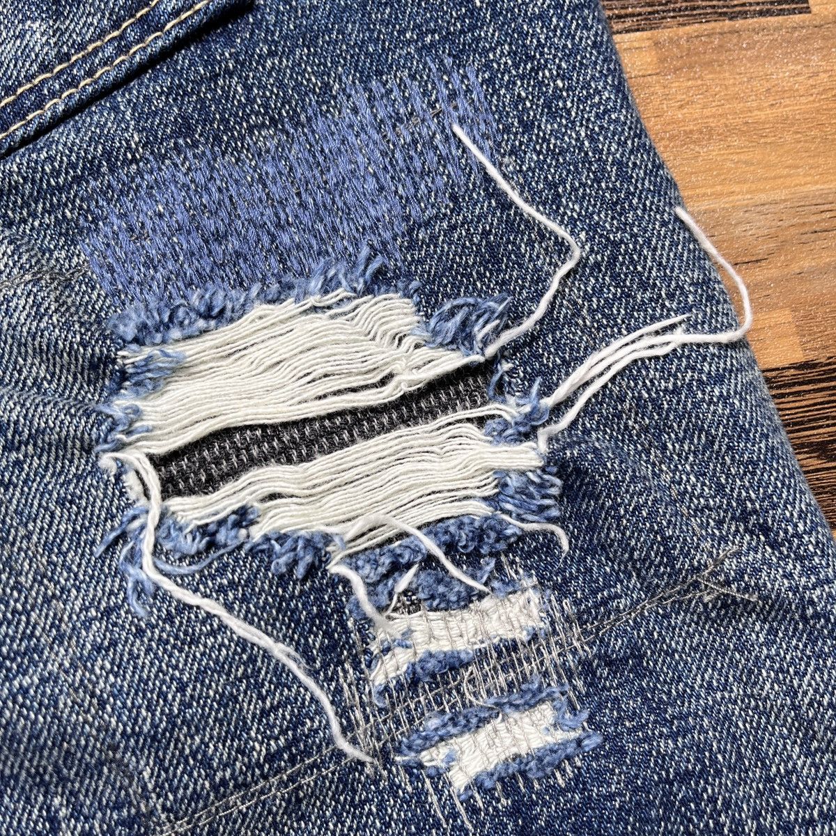 Other Redline Selvedge OverDesign Distressed Denim Jeans Matsuda Size US 30 / EU 46 - 20 Thumbnail