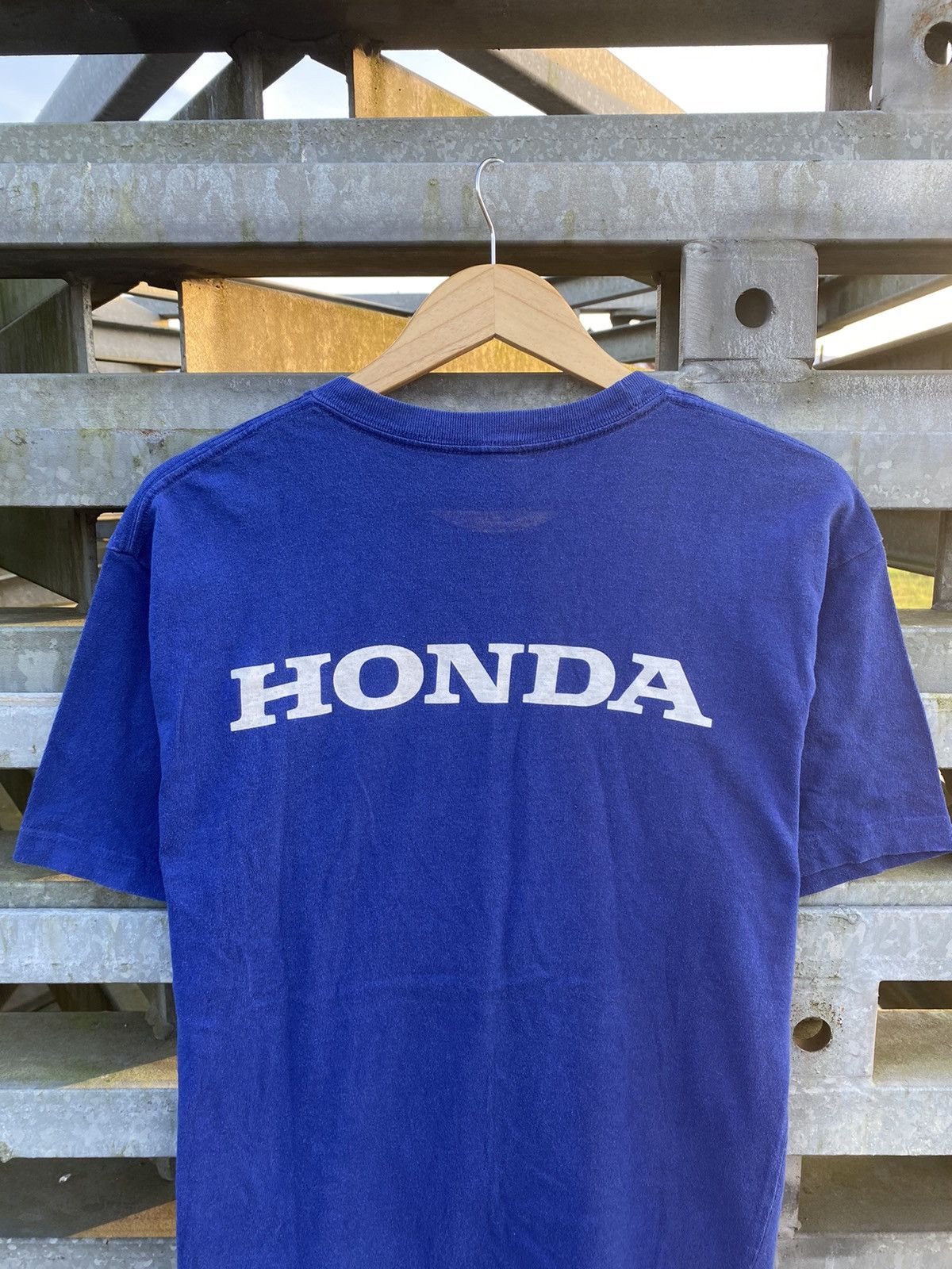 Honda Vintage Y2K Honda Racing Crew Motorsport Tshirt Size US L / EU 52-54 / 3 - 6 Thumbnail