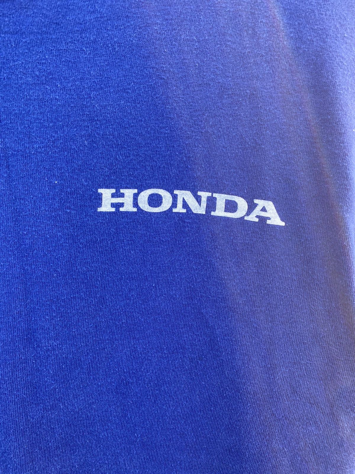 Honda Vintage Y2K Honda Racing Crew Motorsport Tshirt Size US L / EU 52-54 / 3 - 4 Thumbnail