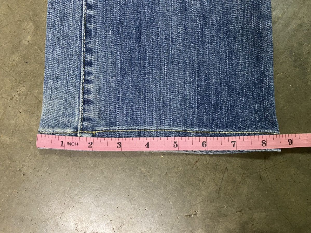 Japanese Brand × Uniqlo Uniqlo Style Up Bootcut Distressed Denim Jeans Size US 28 / EU 44 - 14 Thumbnail