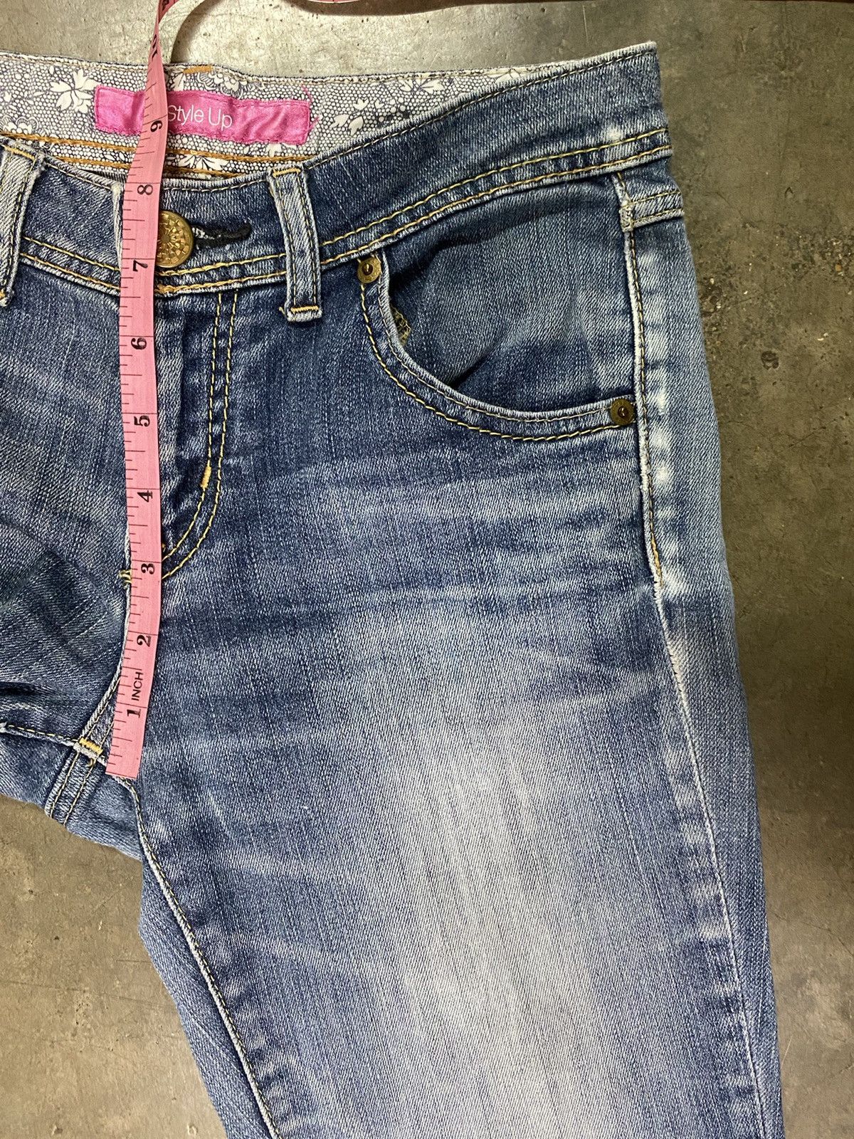 Japanese Brand × Uniqlo Uniqlo Style Up Bootcut Distressed Denim Jeans Size US 28 / EU 44 - 11 Thumbnail