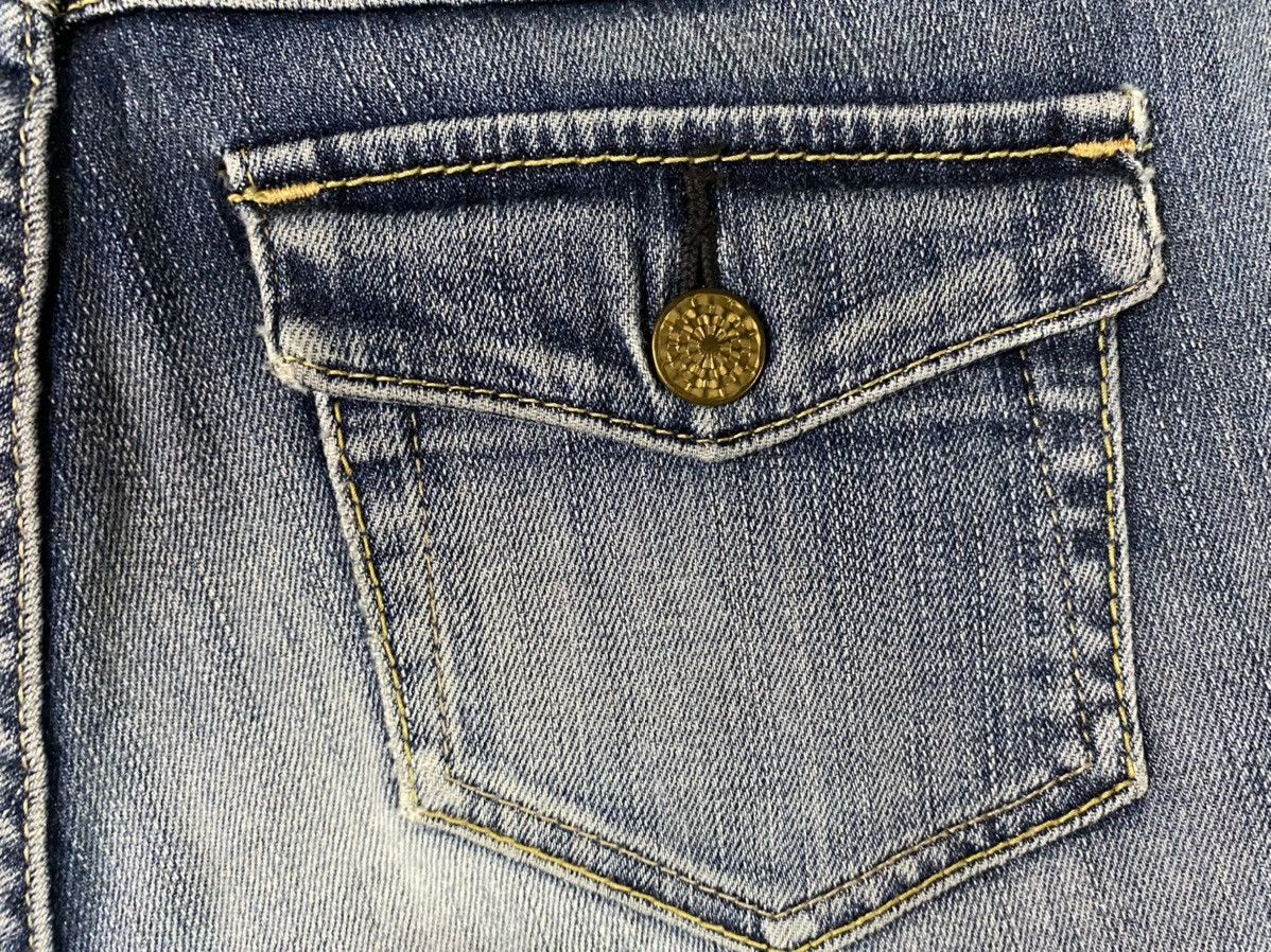 Japanese Brand × Uniqlo Uniqlo Style Up Bootcut Distressed Denim Jeans Size US 28 / EU 44 - 8 Thumbnail