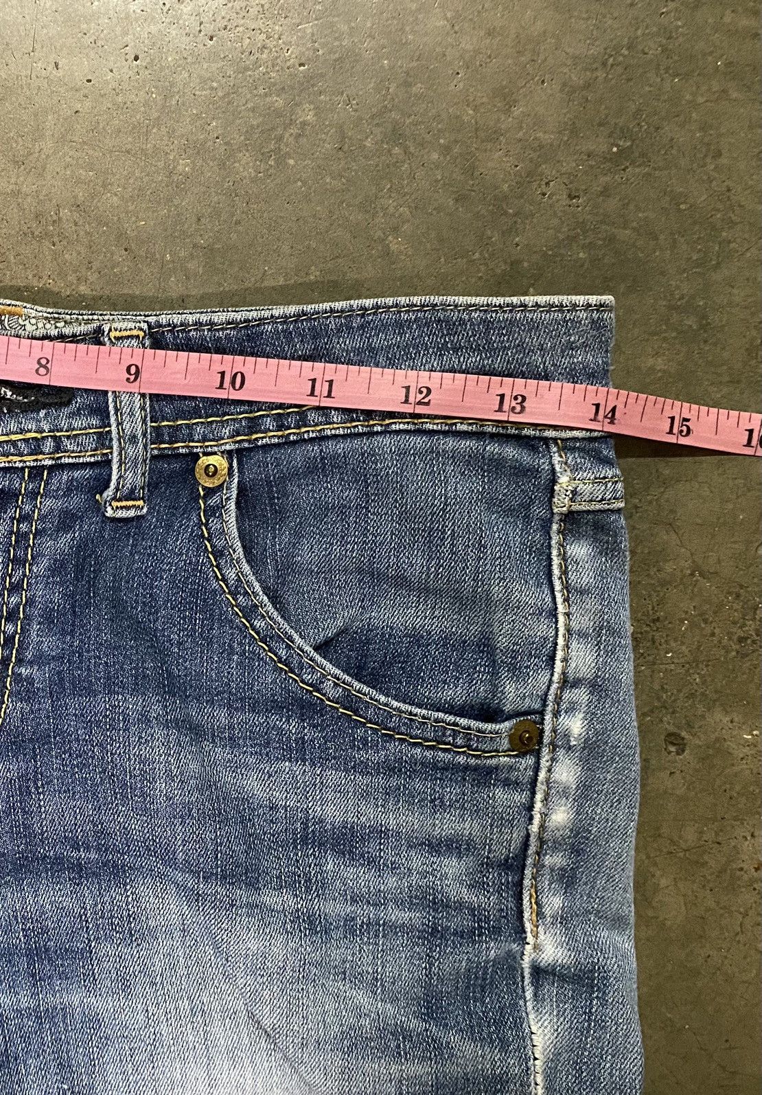 Japanese Brand × Uniqlo Uniqlo Style Up Bootcut Distressed Denim Jeans Size US 28 / EU 44 - 10 Thumbnail