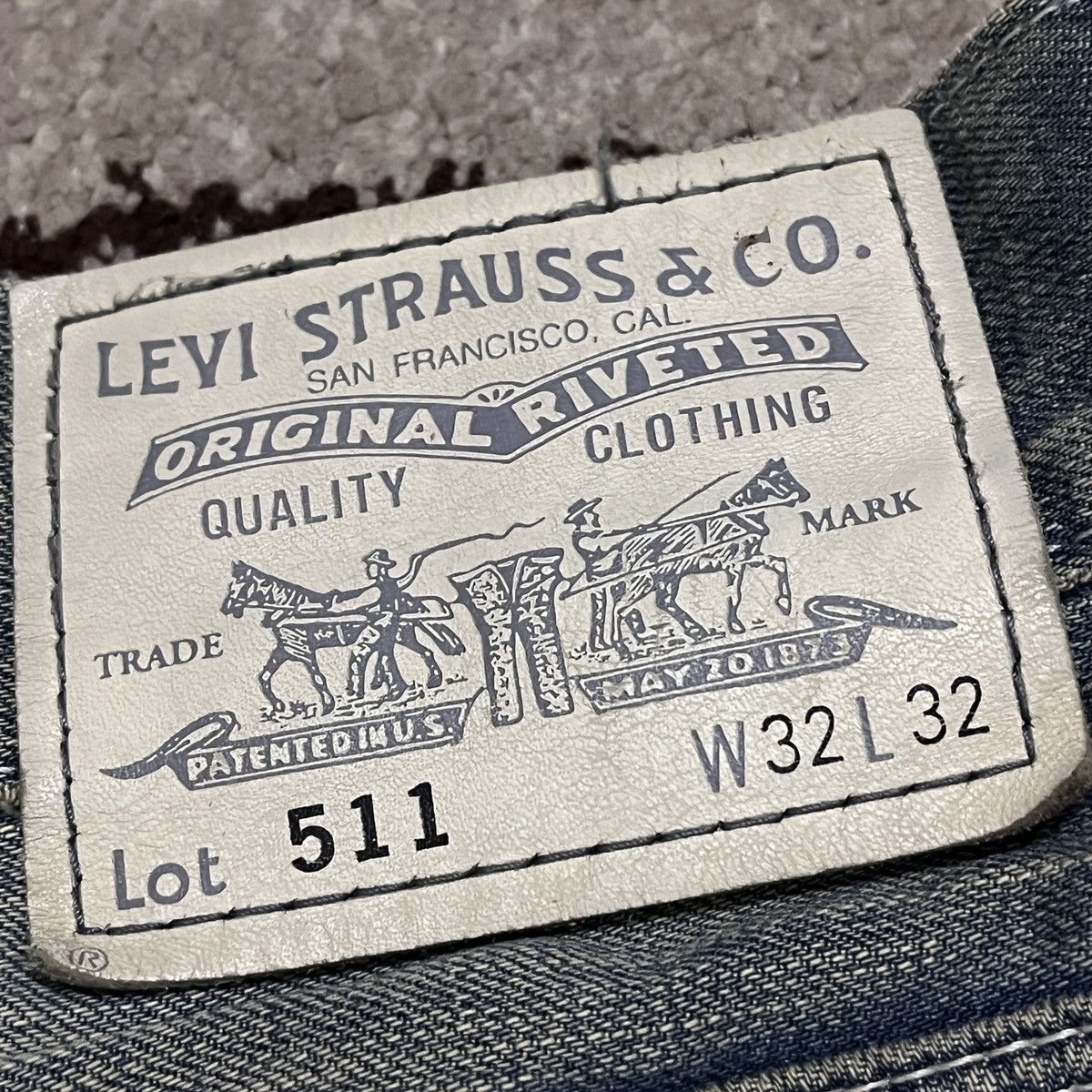 Levi's × Vintage Vintage Levi's 511 Silver Tag Distressed Size US 32 / EU 48 - 15 Thumbnail