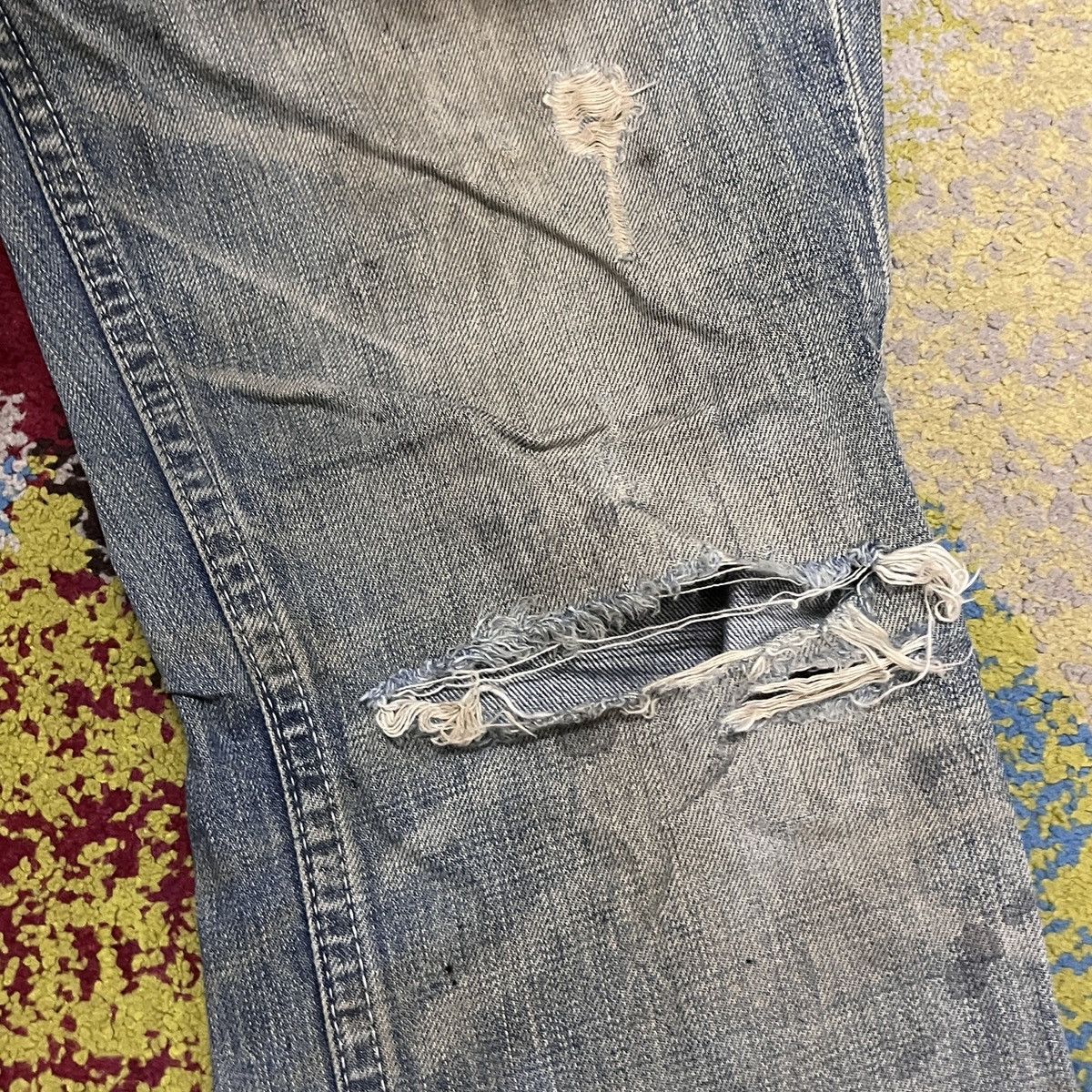 Levi's × Vintage Vintage Levi's 511 Silver Tag Distressed Size US 32 / EU 48 - 12 Thumbnail