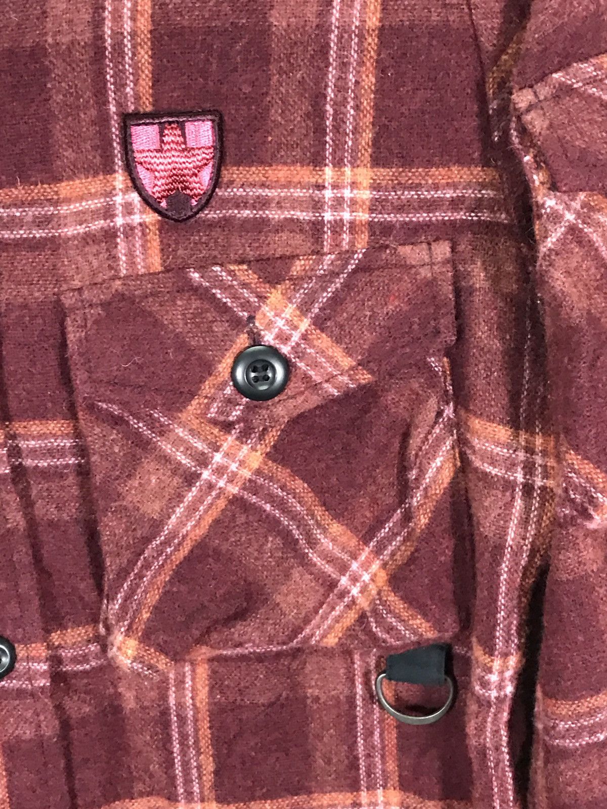 Japanese Brand × SHIPS Ships Plaid Wool Shirt Made In Japan Size US M / EU 48-50 / 2 - 6 Thumbnail
