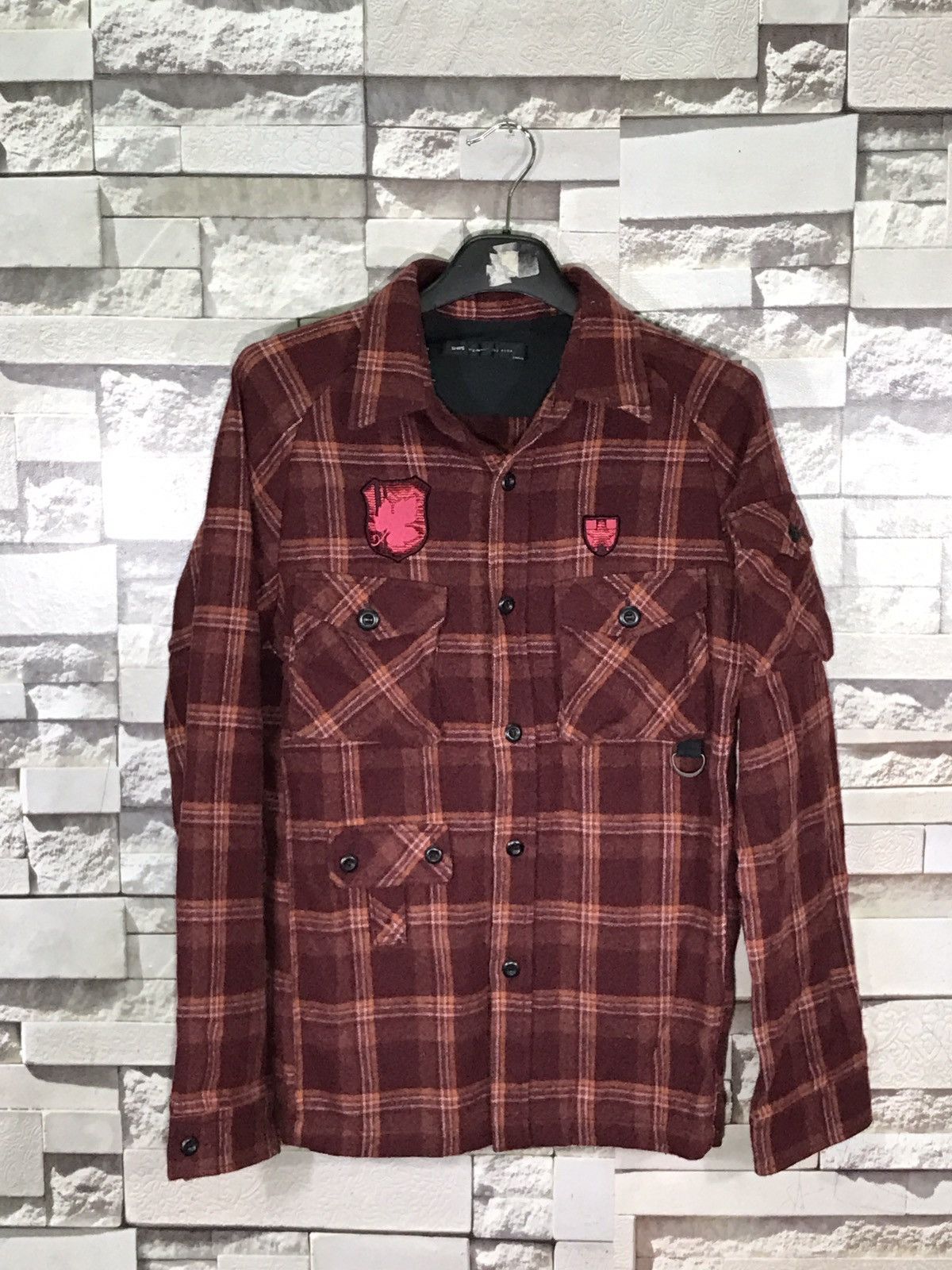 Japanese Brand × SHIPS Ships Plaid Wool Shirt Made In Japan Size US M / EU 48-50 / 2 - 1 Thumbnail