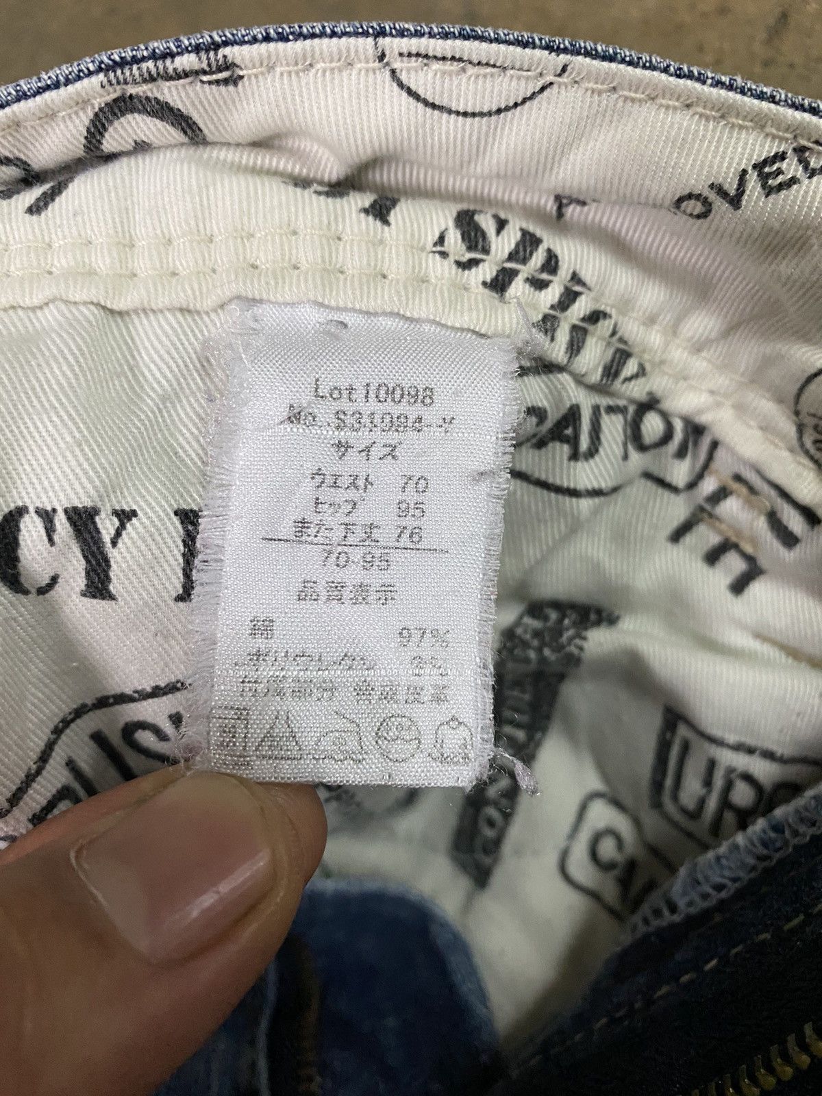 Designer × Japanese Brand Japanese Brand Urban Crush Blue Denim Size US 29 - 6 Thumbnail
