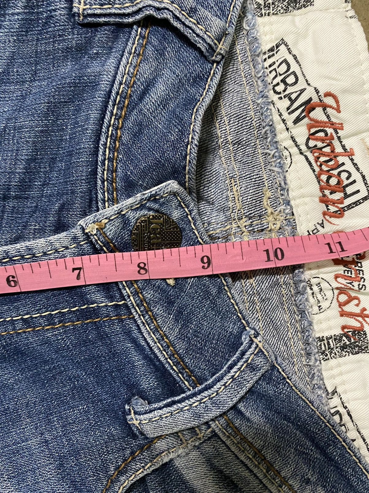 Designer × Japanese Brand Japanese Brand Urban Crush Blue Denim Size US 29 - 14 Thumbnail