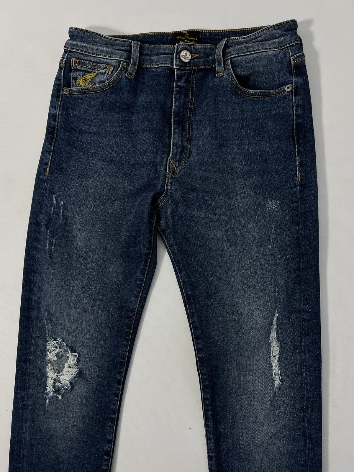 Vintage × Vivienne Westwood Vivienne Westwood Jeans Pants very rare women slim fit Size 29" - 4 Thumbnail