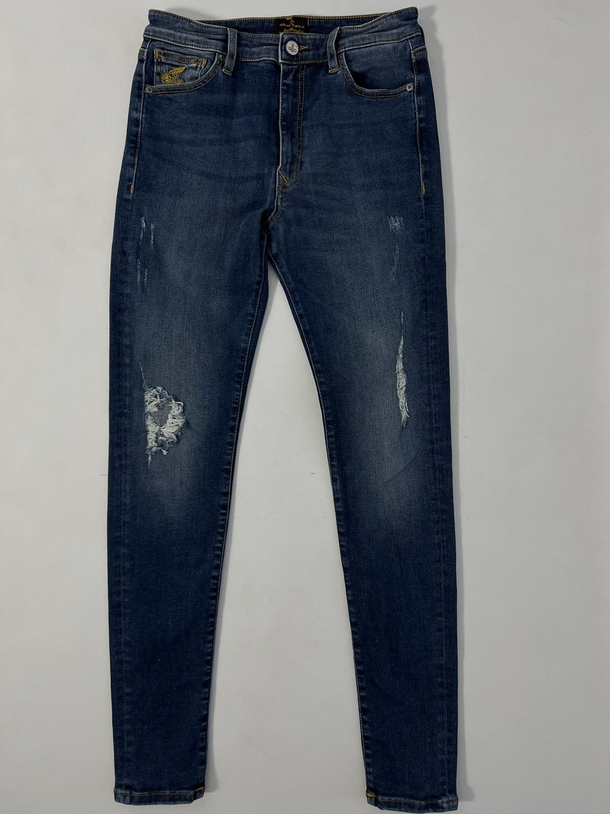 Vintage × Vivienne Westwood Vivienne Westwood Jeans Pants very rare women slim fit Size 29" - 2 Thumbnail