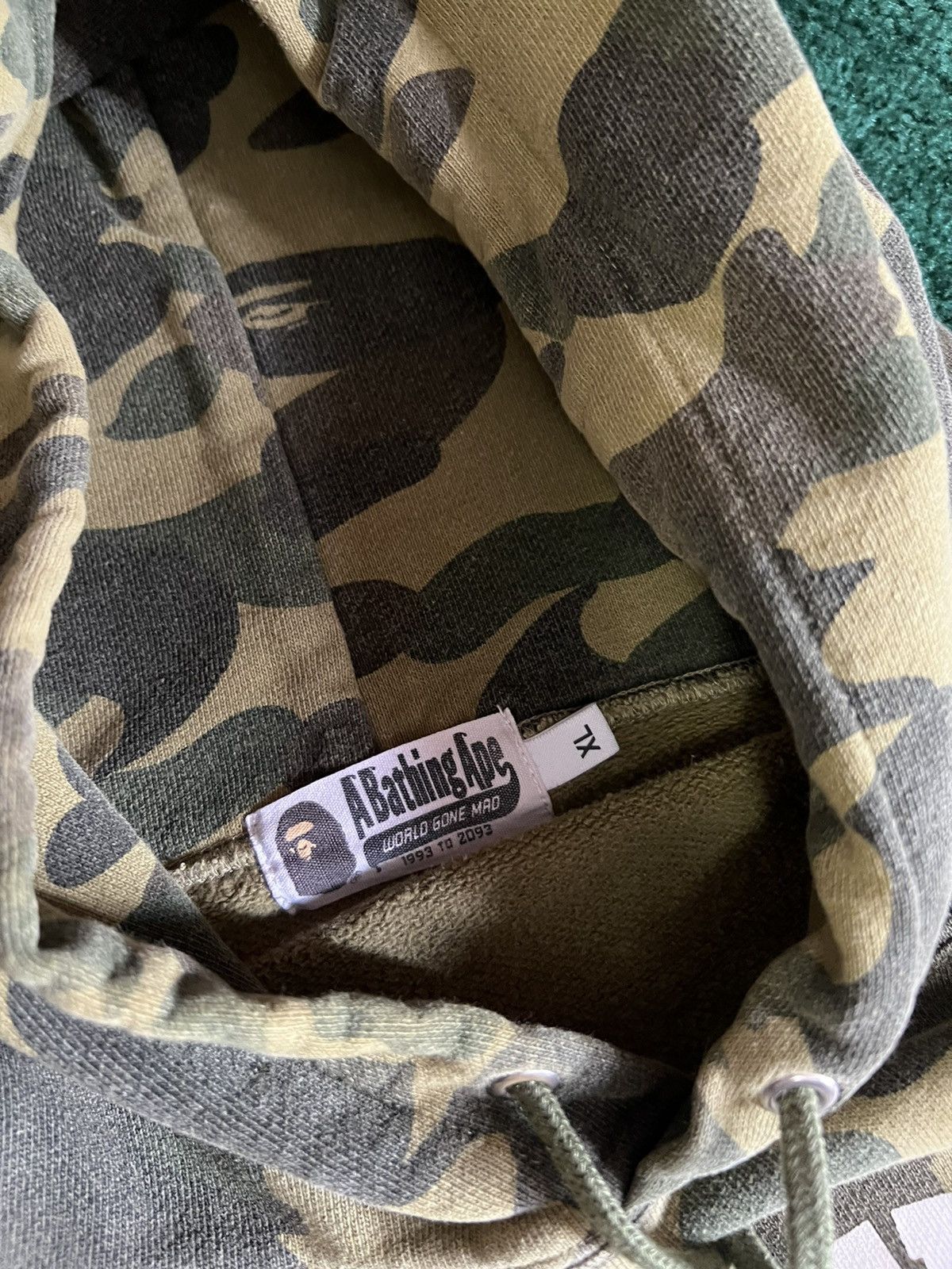 Bape A Bathing Ape 1st Camo Hoodie Size US XL / EU 56 / 4 - 3 Thumbnail