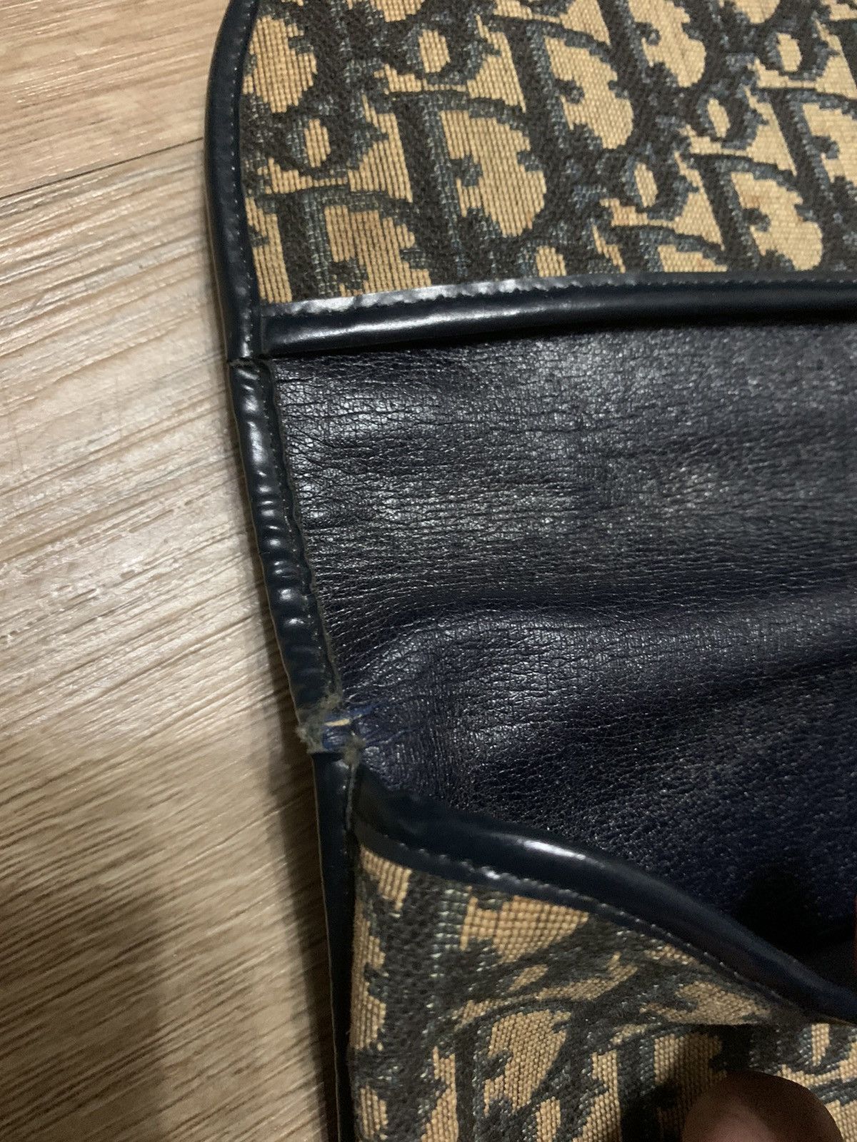 Dior RARE ‼️ Dior Christian Dior Oblique Vintage Clutch Bag Size ONE SIZE - 8 Thumbnail