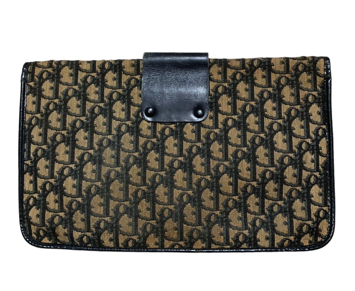 Dior RARE ‼️ Dior Christian Dior Oblique Vintage Clutch Bag Size ONE SIZE - 4 Thumbnail