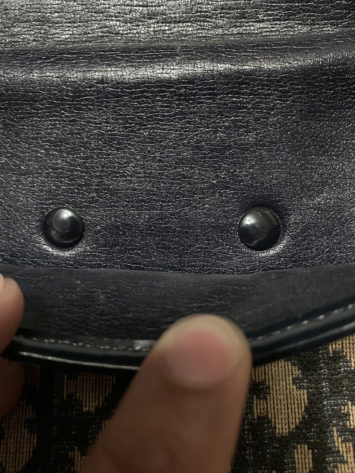 Dior RARE ‼️ Dior Christian Dior Oblique Vintage Clutch Bag Size ONE SIZE - 6 Thumbnail