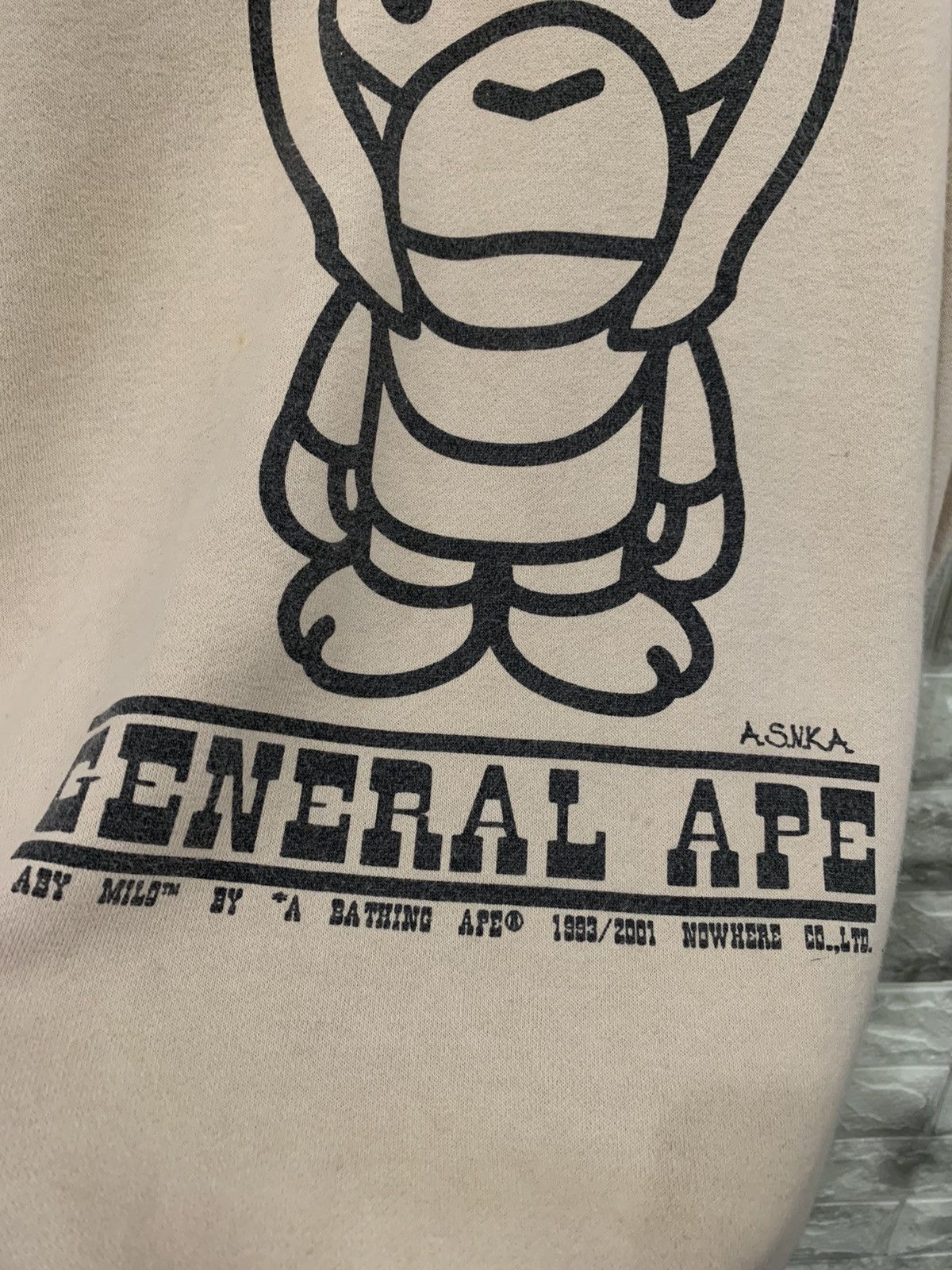 Bape Baby Milo General Ape S/S Crewneck Size US M / EU 48-50 / 2 - 4 Thumbnail