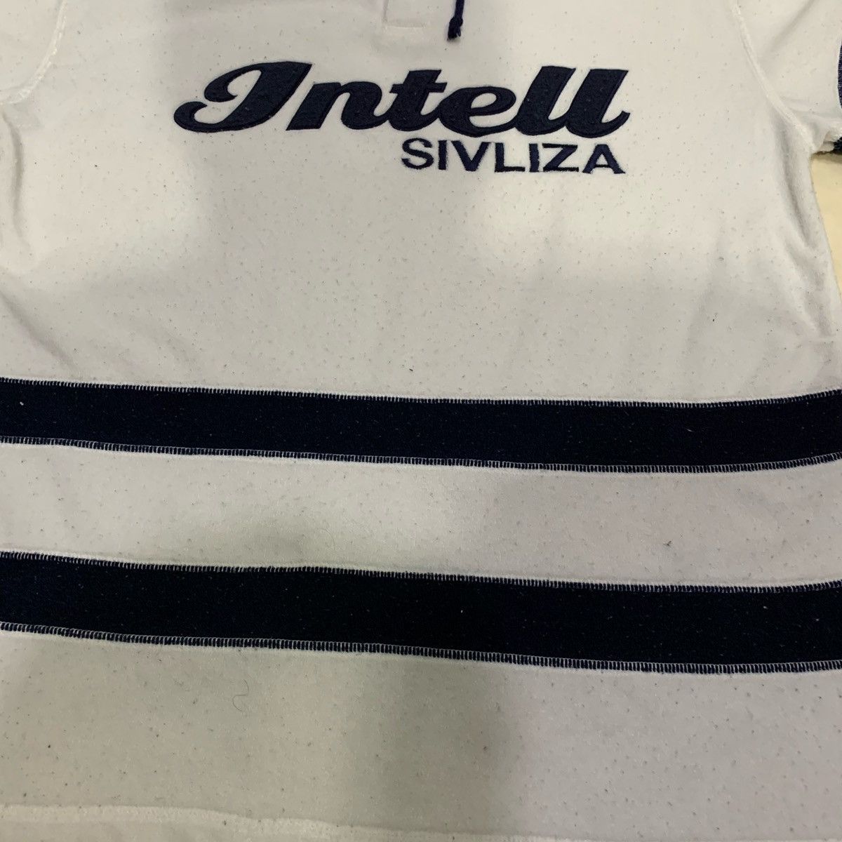 Japanese Brand × Vintage AUTHENTIC BLUE INTEL SIVLIZA Hoodie Size M Fits L Size US L / EU 52-54 / 3 - 11 Thumbnail