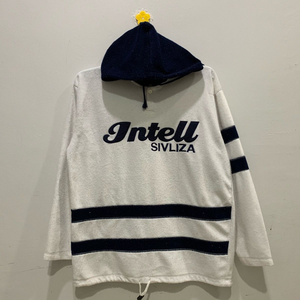 Japanese Brand × Vintage AUTHENTIC BLUE INTEL SIVLIZA Hoodie Size M Fits L Size US L / EU 52-54 / 3 - 2 Thumbnail
