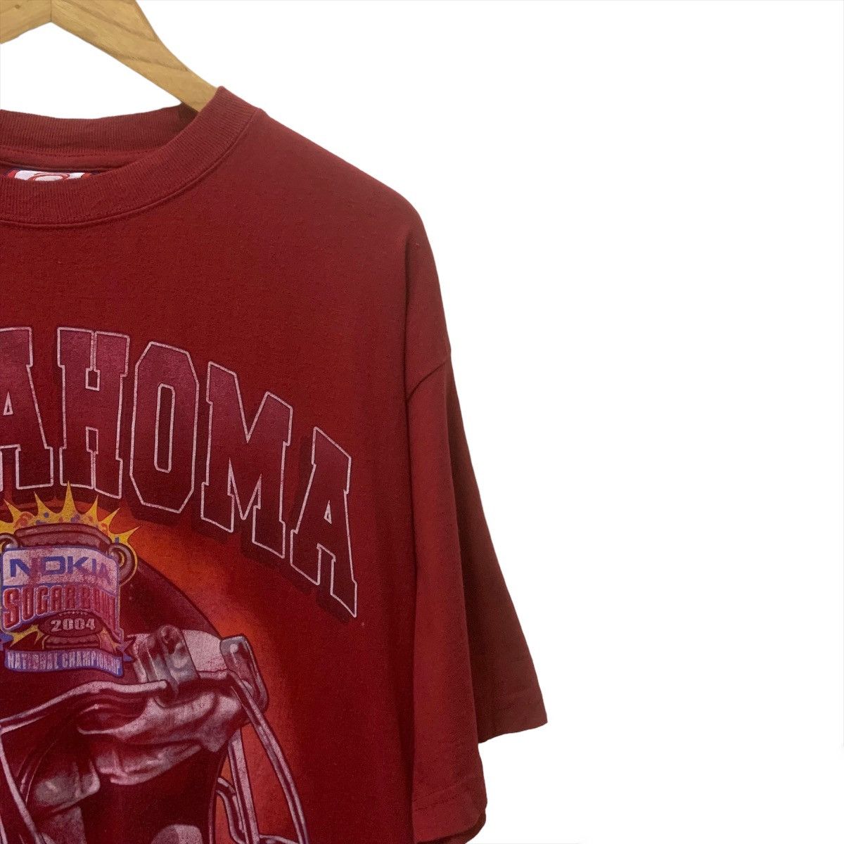 NFL × Vintage Vintage Oklahoma 2004 Nokia Sugarbowl National Championship Size US L / EU 52-54 / 3 - 4 Thumbnail