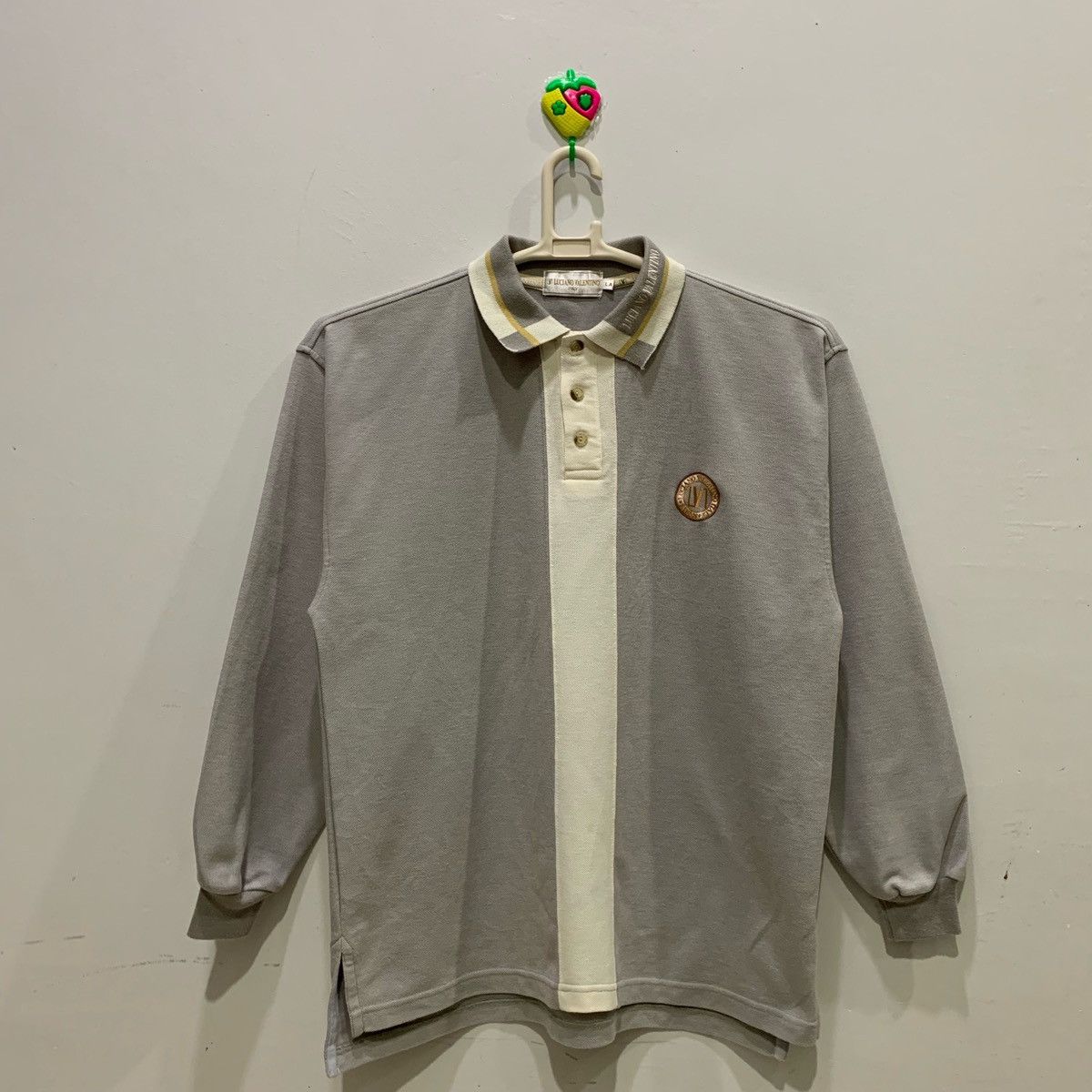 Japanese Brand × Vintage LUCIANO VALENTINO ITALY Long Sleeve T-Shirts Size LA Fits L Size US L / EU 52-54 / 3 - 1 Thumbnail