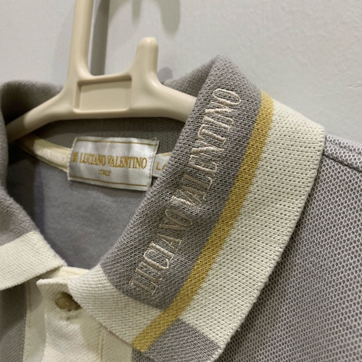 Japanese Brand × Vintage LUCIANO VALENTINO ITALY Long Sleeve T-Shirts Size LA Fits L Size US L / EU 52-54 / 3 - 4 Thumbnail