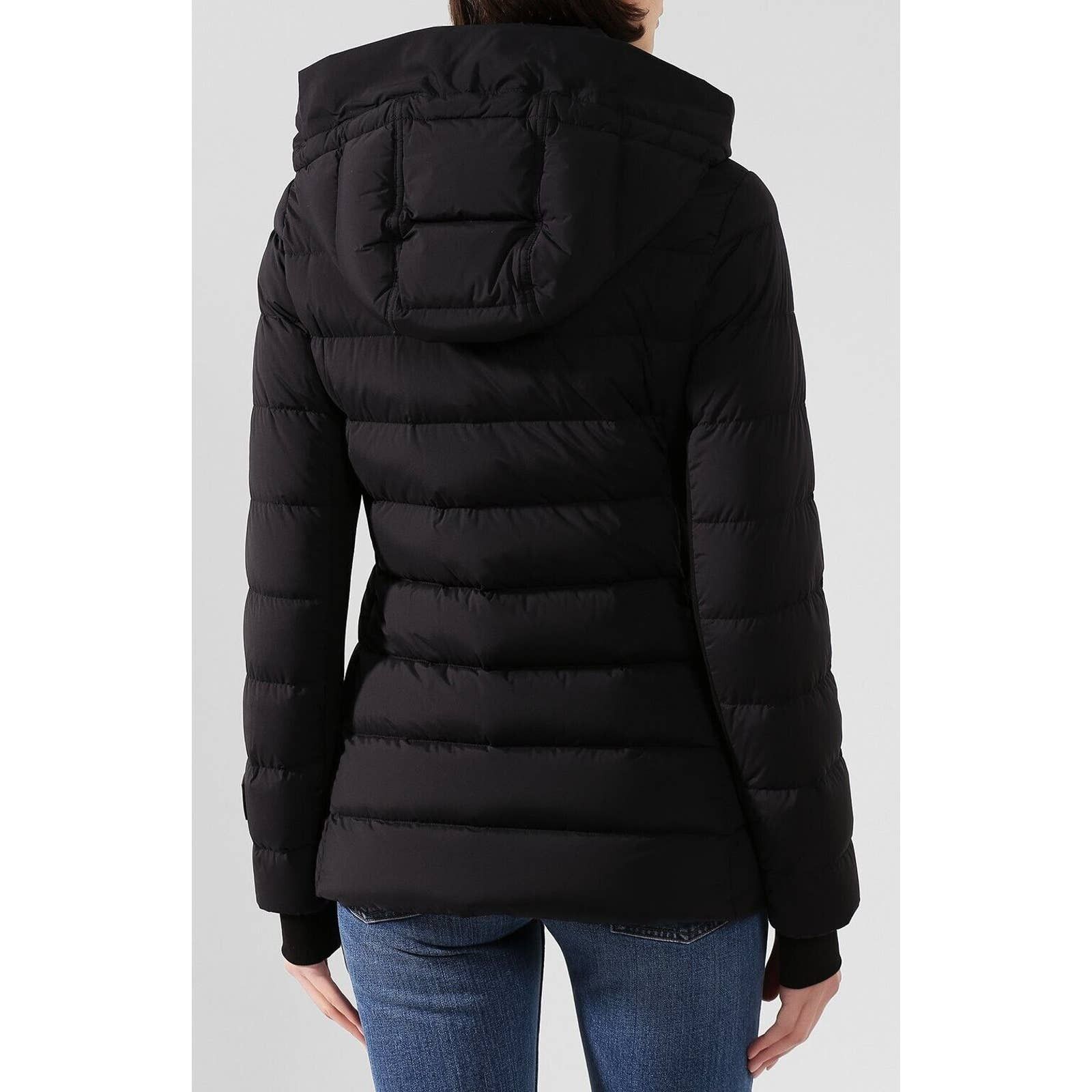 Burberry NEWBRIDGE BLACK HOOD QUILTED DOWN SHORT PARKA PUFFER COAT S Grailed
