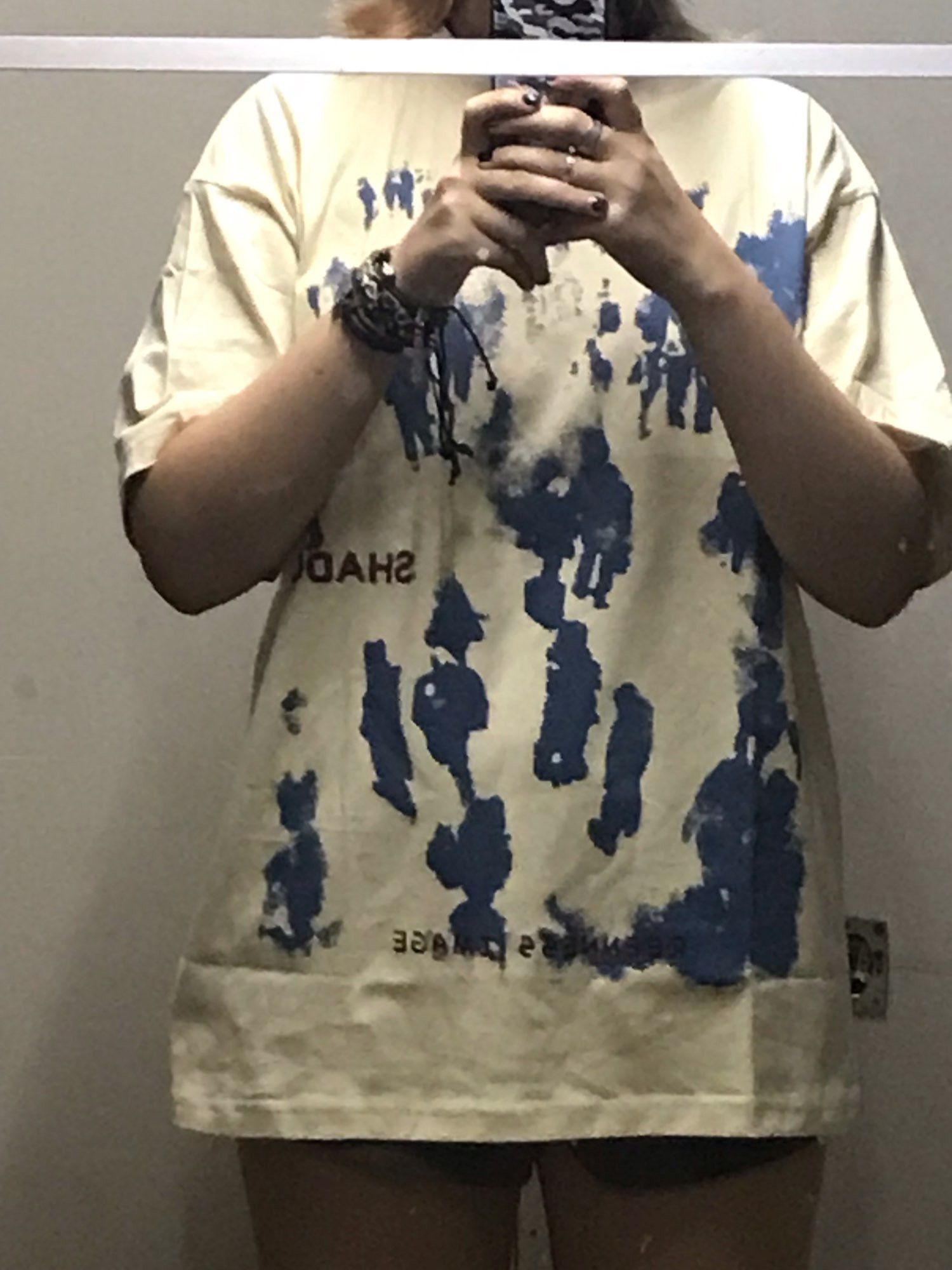 Japanese Brand Shadow Letter T Shirt Size US S / EU 44-46 / 1 - 4 Thumbnail