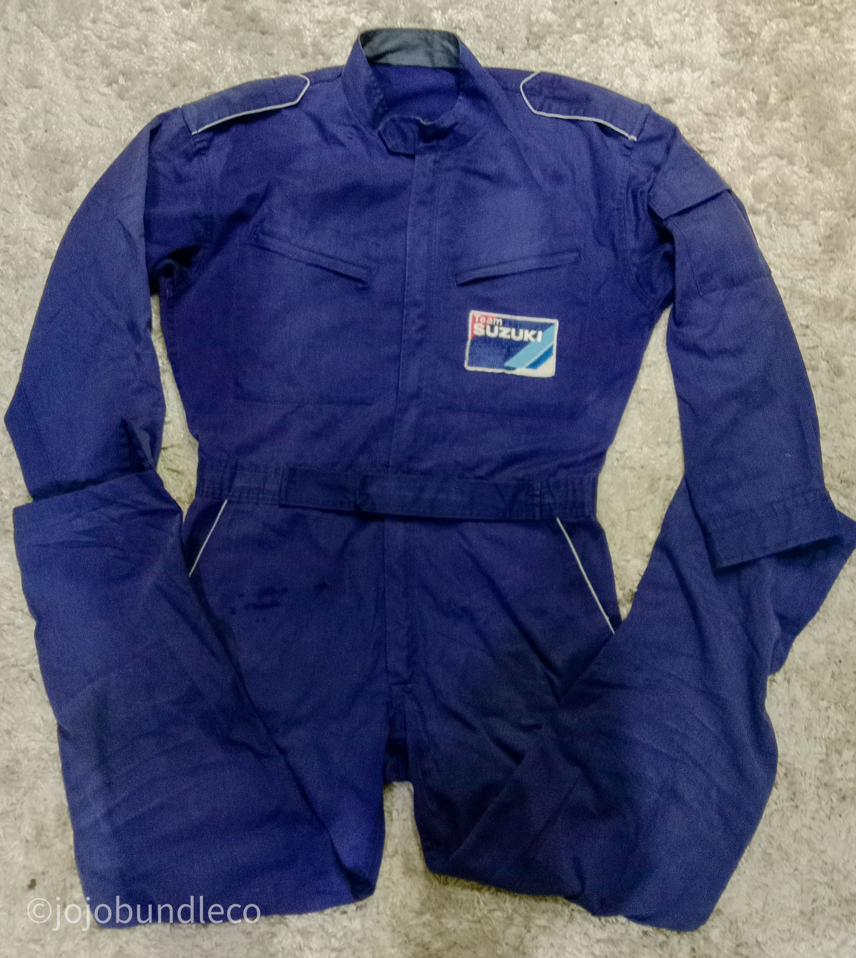 Japanese Brand Vtg Team Suzuki coverall Size US 36 / EU 52 - 1 Thumbnail