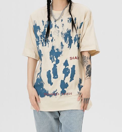 Japanese Brand Shadow Letter T Shirt Size US M / EU 48-50 / 2 - 1 Thumbnail