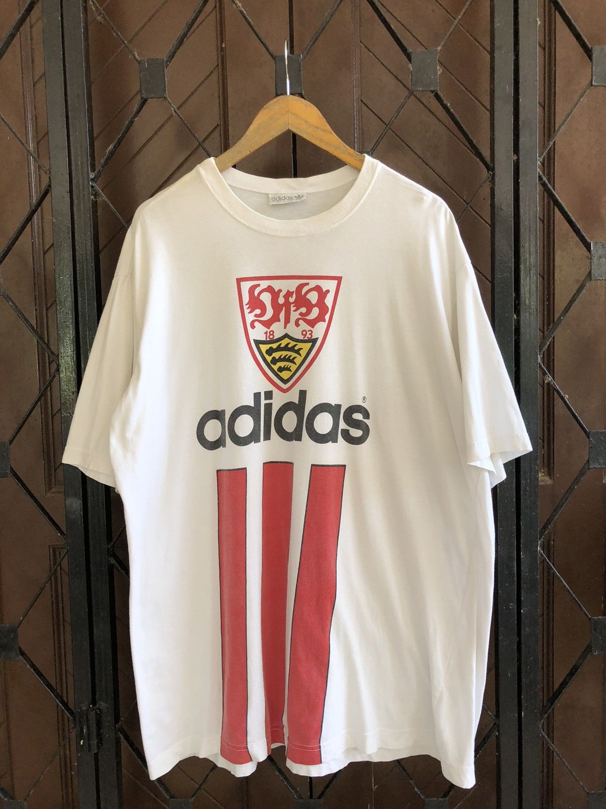 Adidas × Vintage Vintage Adidas TShirt Size US XL / EU 56 / 4 - 1 Thumbnail