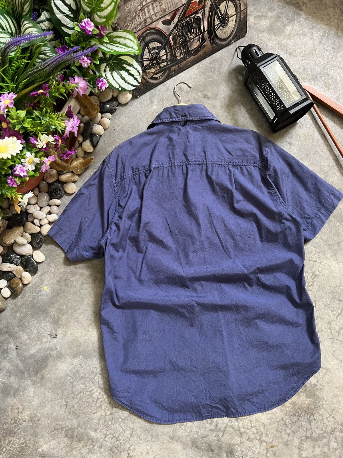 Comme des Garcons × Ganryu Comme Des Garcons Short Sleeve Flannel Size US S / EU 44-46 / 1 - 7 Thumbnail