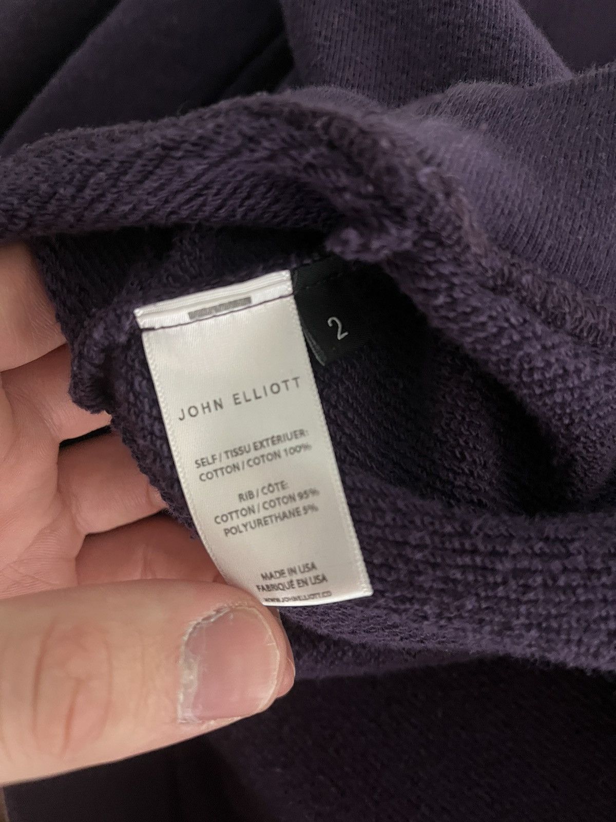 John Elliott John Elliot Hoodie Size US M / EU 48-50 / 2 - 7 Thumbnail