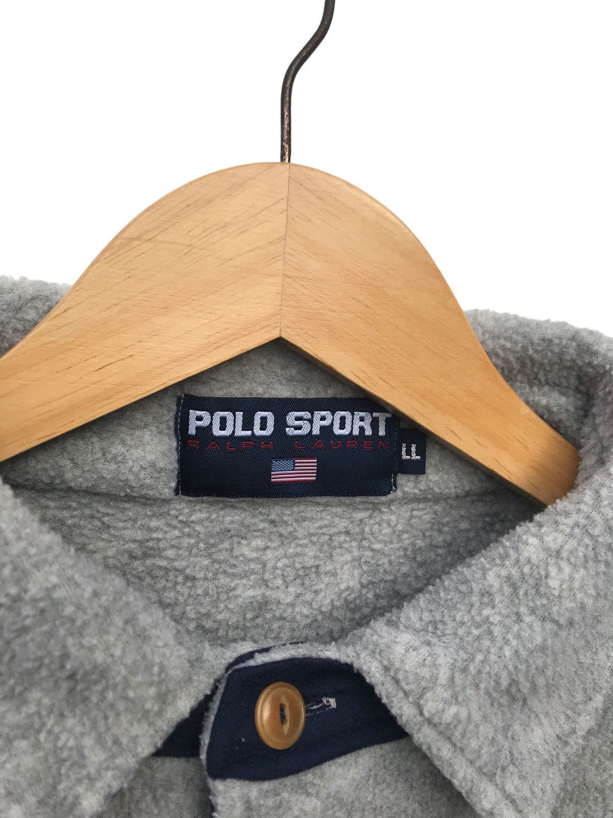 Polo Ralph Lauren Polo Sport Fleece Sweater Polo USA Flag Pocket Sweatshirt Size US XL / EU 56 / 4 - 2 Thumbnail