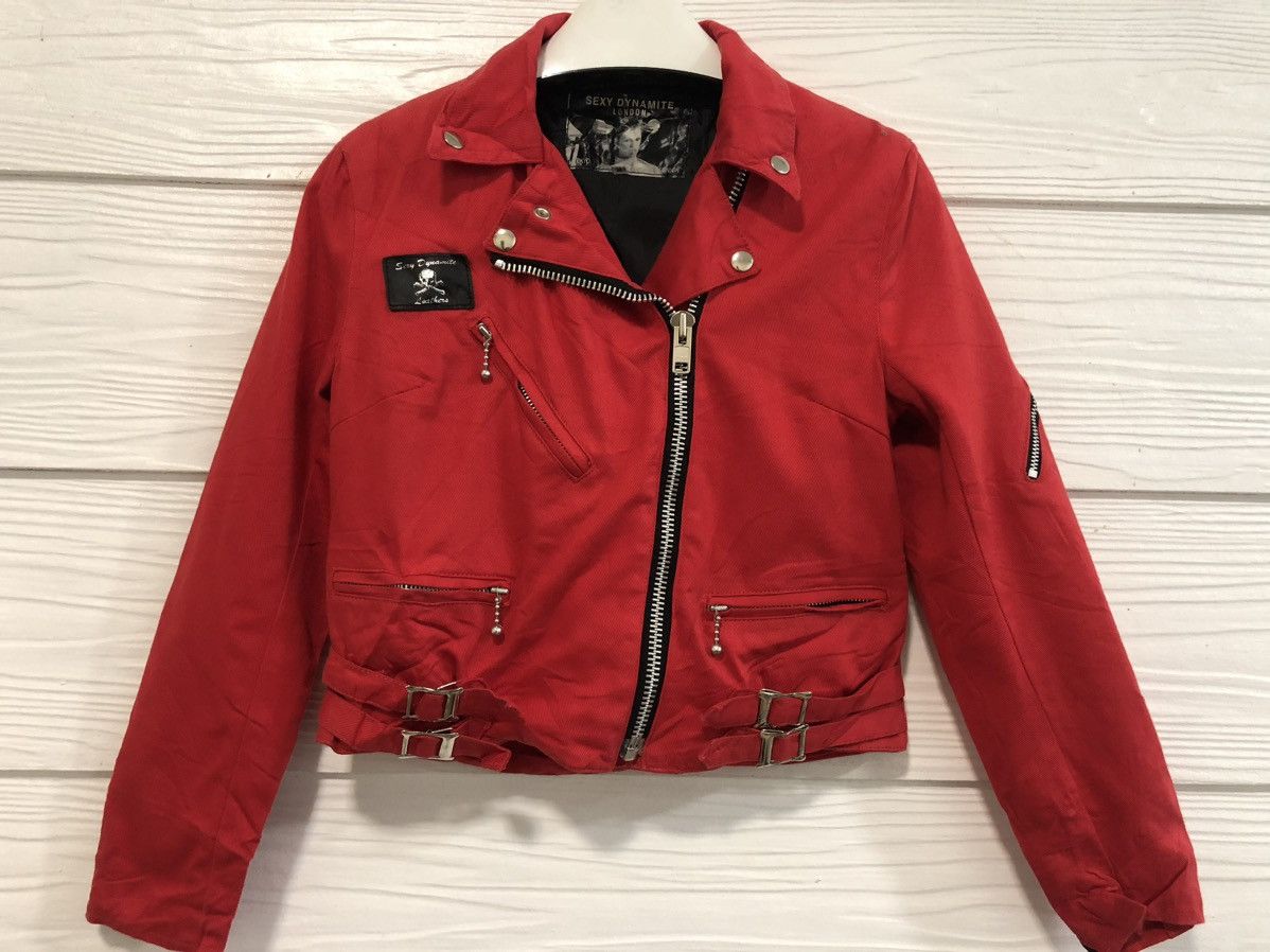 Sexy Dynamite London double collars jacket