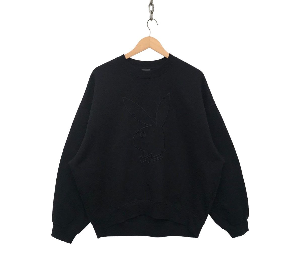 Playboy × Uniqlo Playboy Uniqlo Big Logo Sweatshirt Playboy Big Size Sweater Size US XL / EU 56 / 4 - 1 Thumbnail